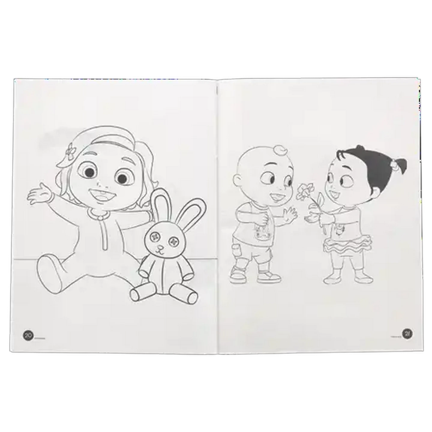 Image of Cocomelon Crazy Colouring Book 24 Pages