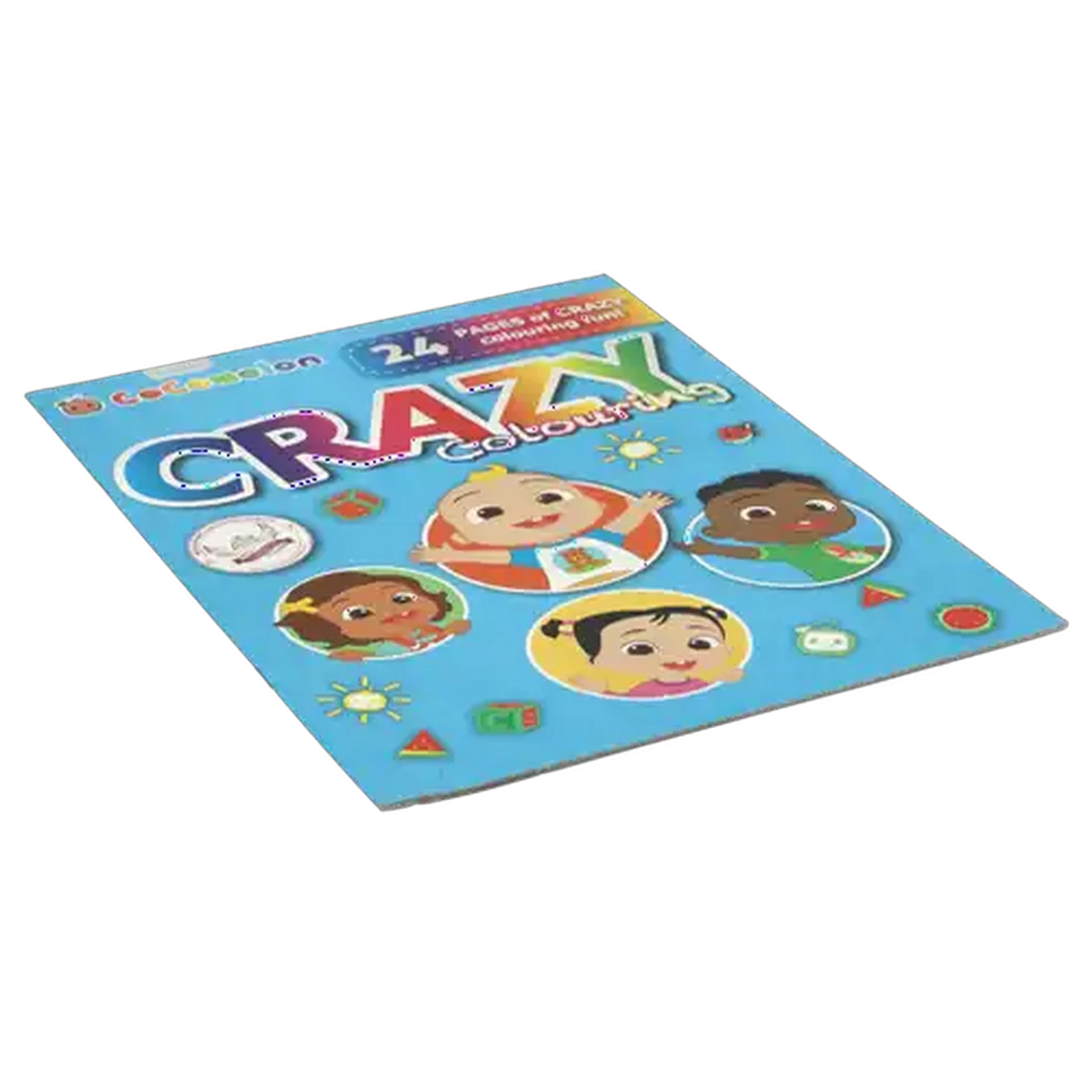 Image of Cocomelon Crazy Colouring Book 24 Pages