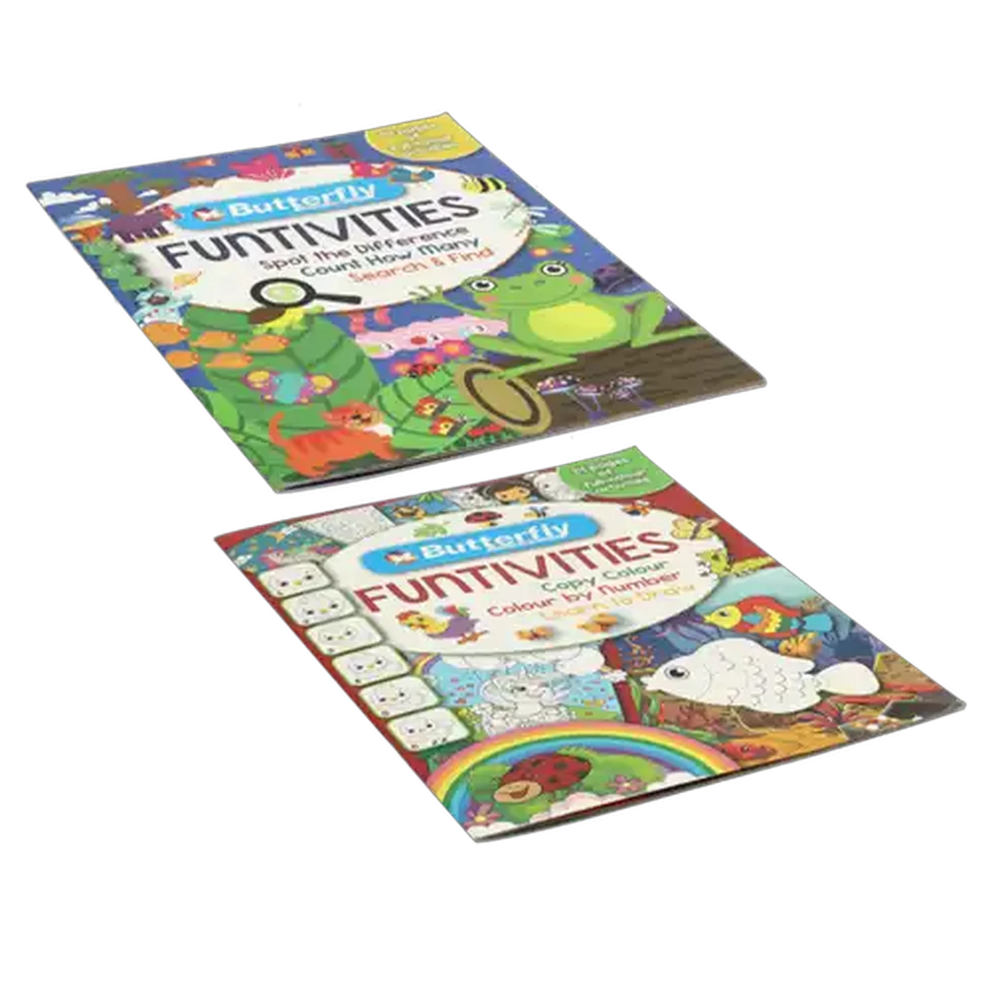 Image of Butterfly Funtivities Activity Book 24 Pages (Design May Vary)