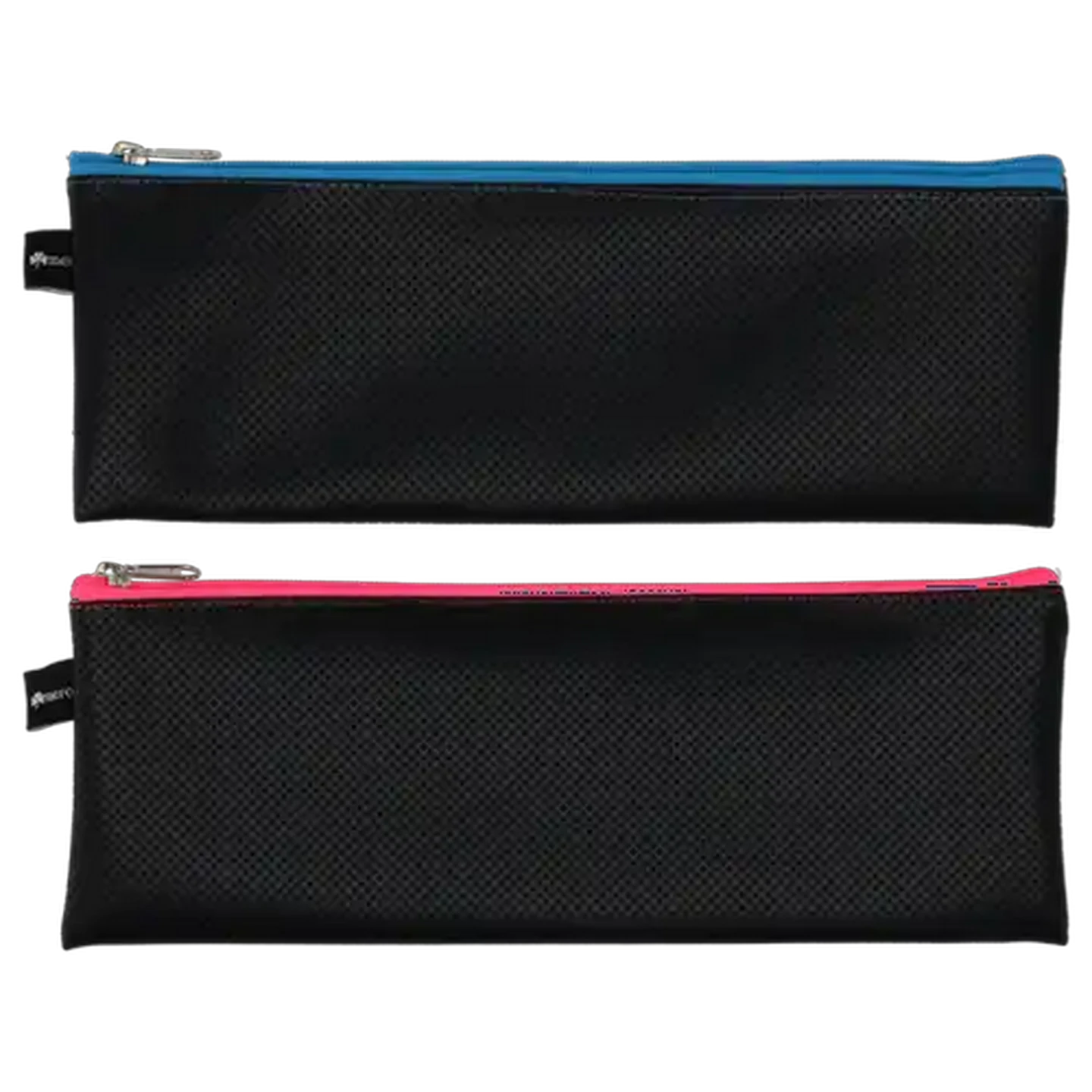 Image of Trefoil Black Vinyl Pencil Bag (Colour May Vary)