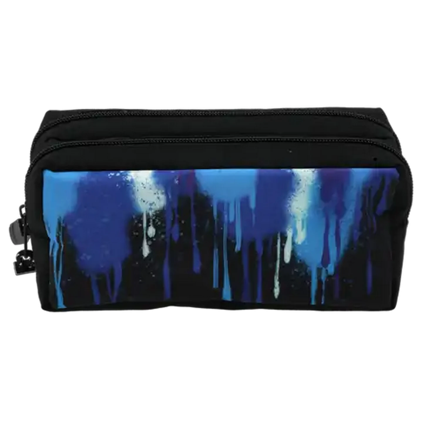 Image of Overload Blue 2 Pocket Pencil Bag