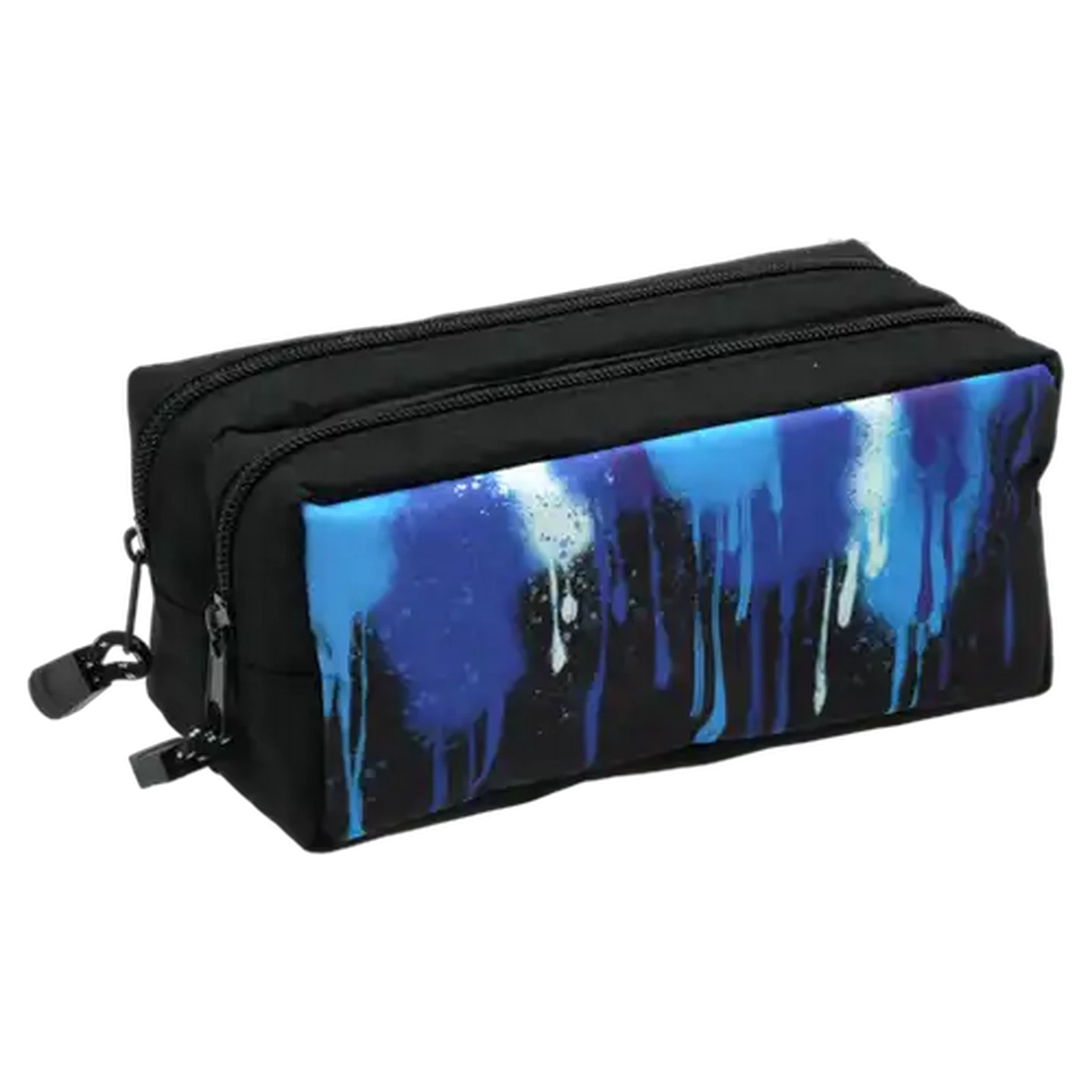 Image of Overload Blue 2 Pocket Pencil Bag