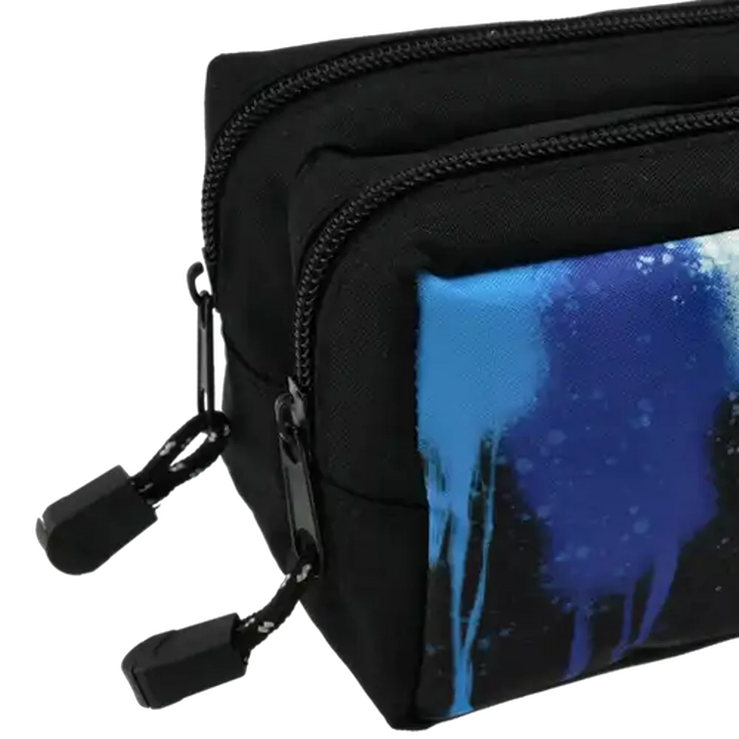 Image of Overload Blue 2 Pocket Pencil Bag