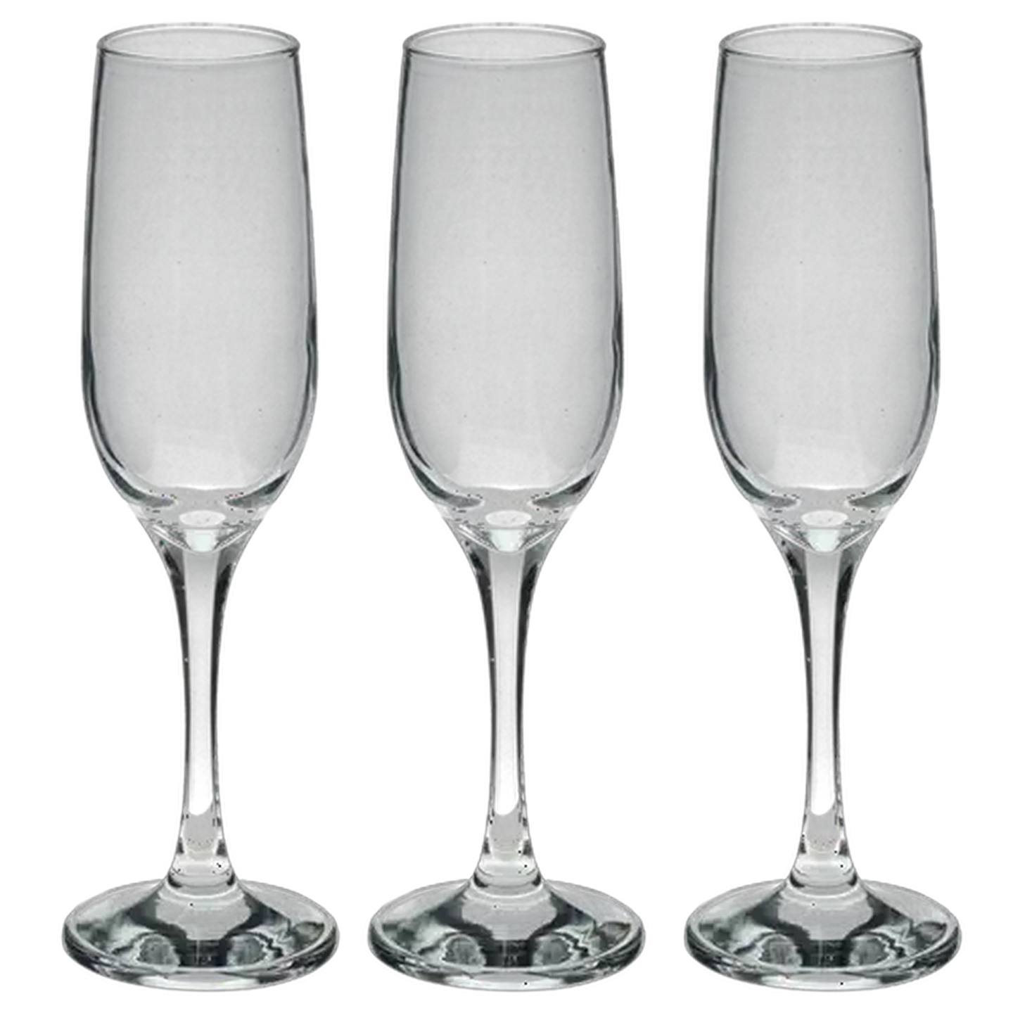 Image of LAV Fame Flute Glass 221ml 3-Pack