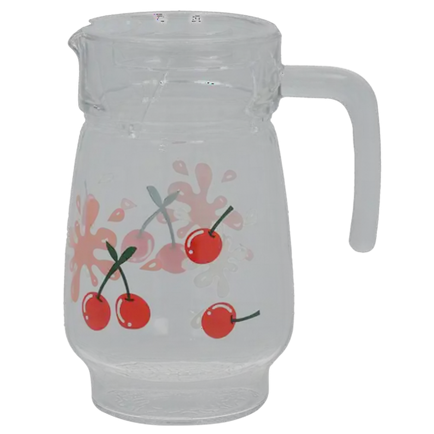 Image of Cherry or Blossom Glass Drink Set 7 Piece (Type May Vary)