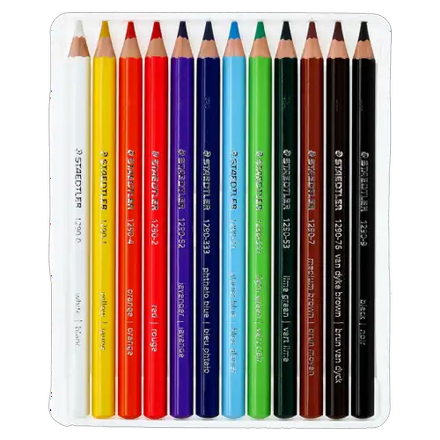 Image of Staedtler Jumbo Colour Pencils with Tin 12-Pack