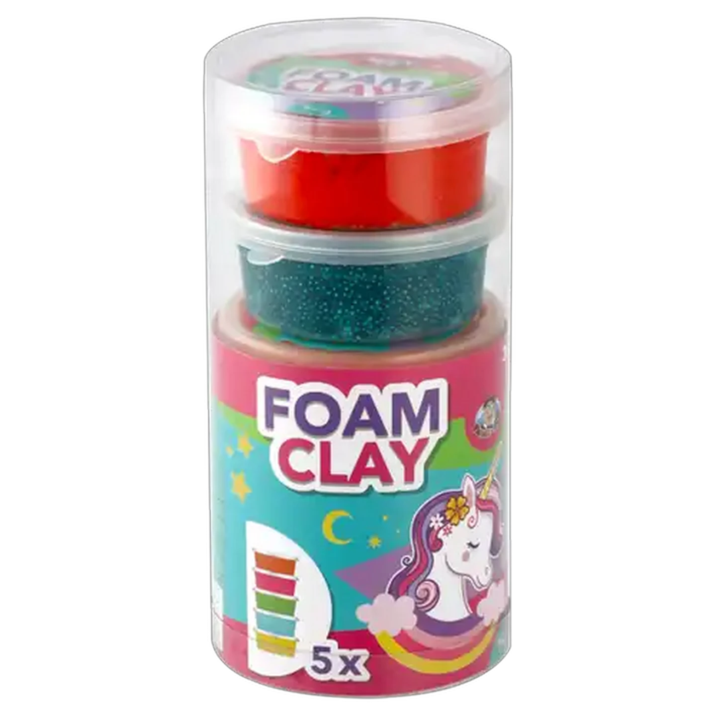 Image of School Foam Clay 5-Pack