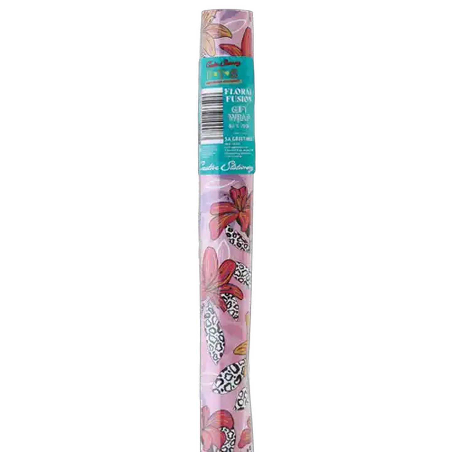 Image of Creative Stationery Floral Fusion Book Wrap 1m x 70cm