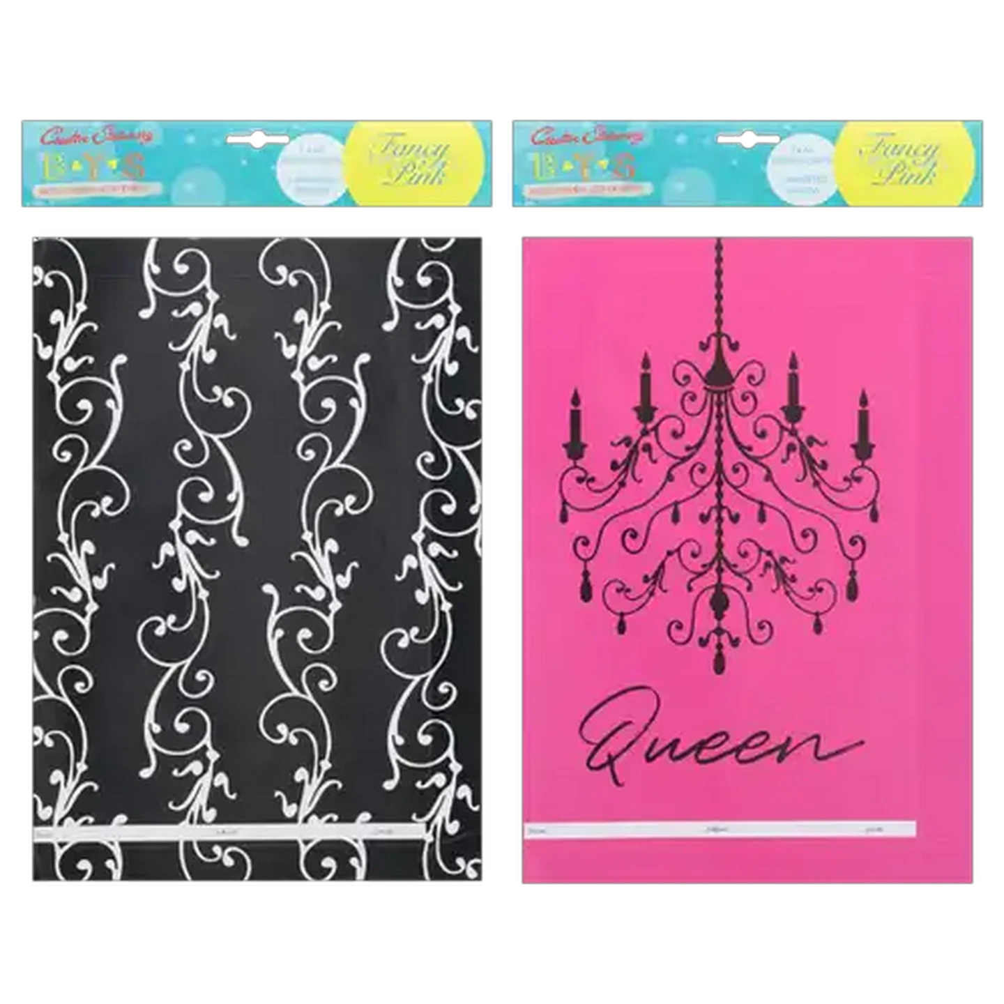 Image of Creative Stationery Fancy Pink A4 Book Jackets 5-Pack (Design May Vary)