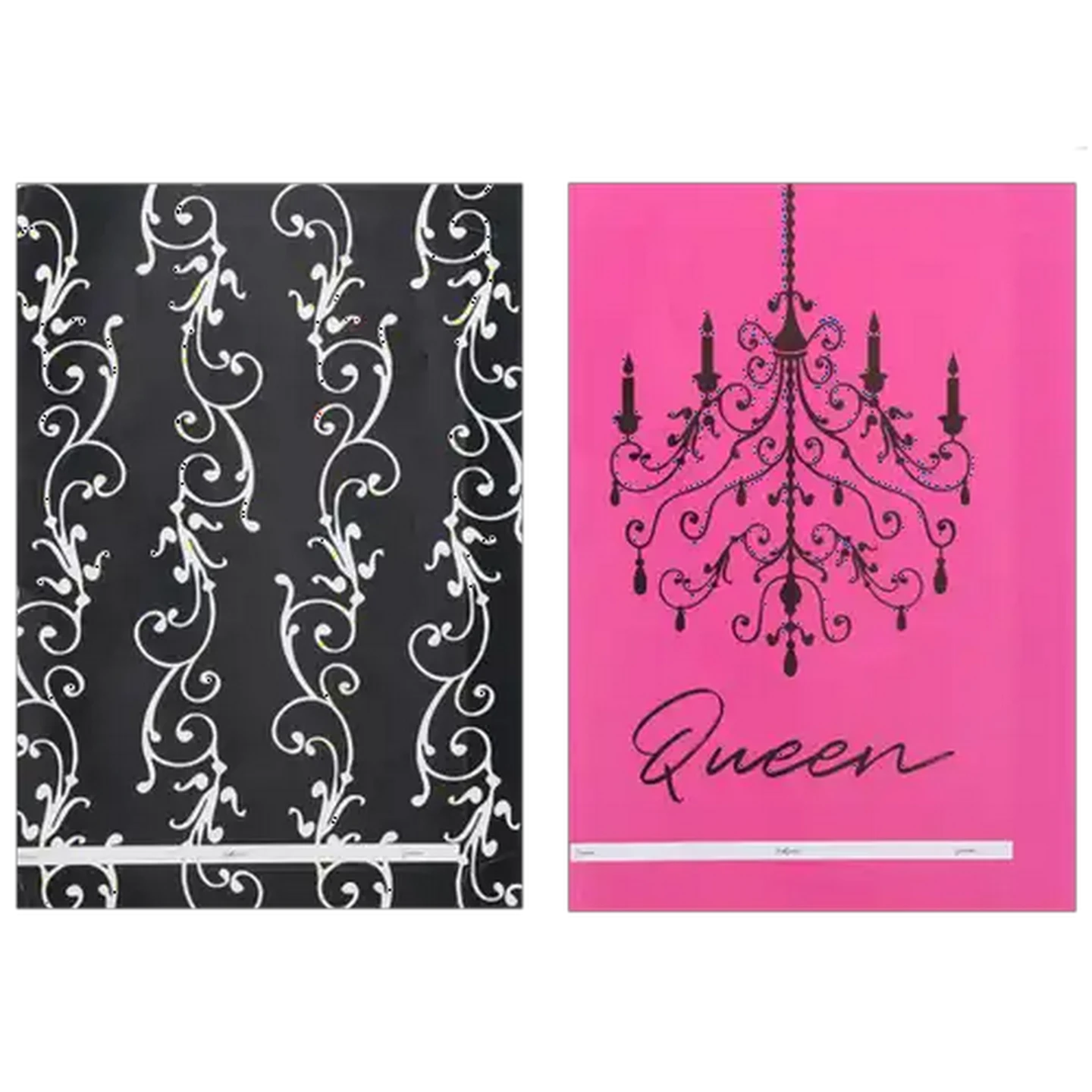 Image of Creative Stationery Fancy Pink A4 Book Jackets 5-Pack (Design May Vary)