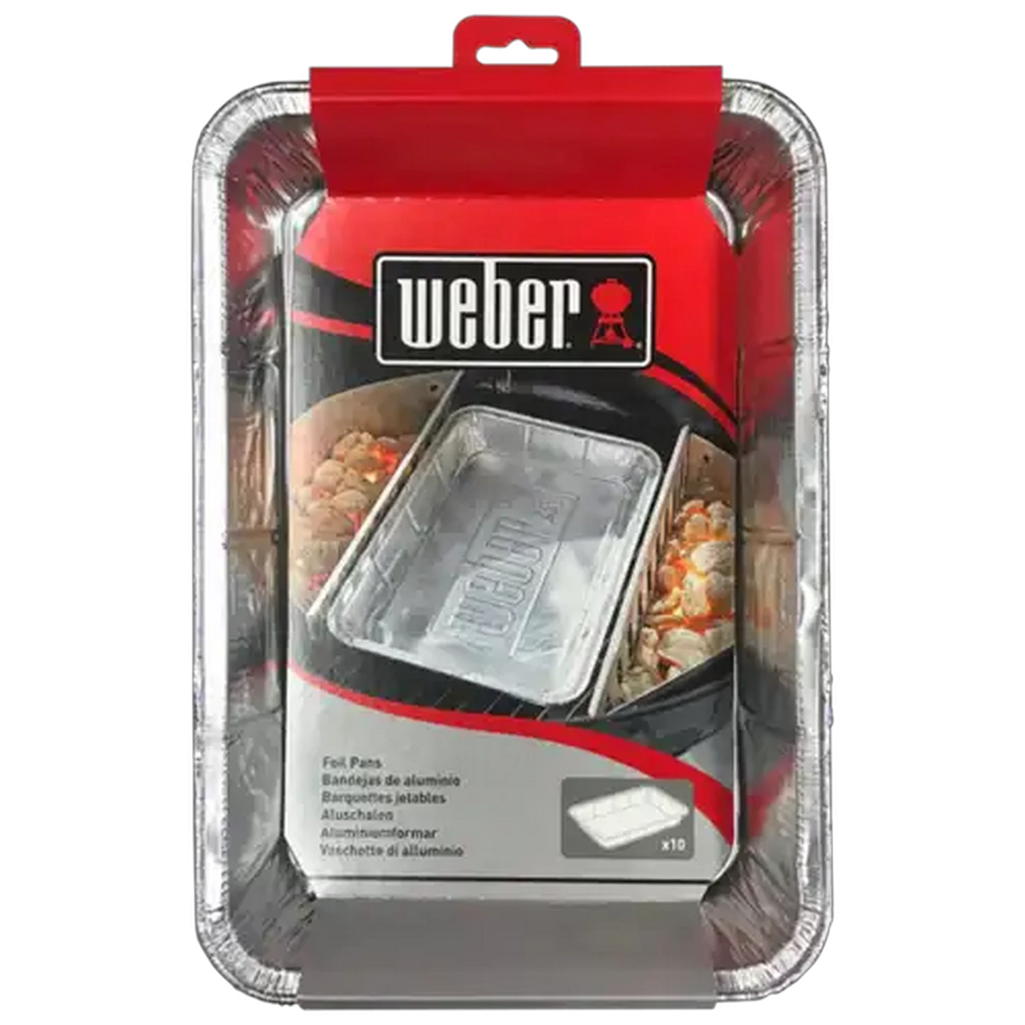Image of Weber Drip Pans Large 10 Piece