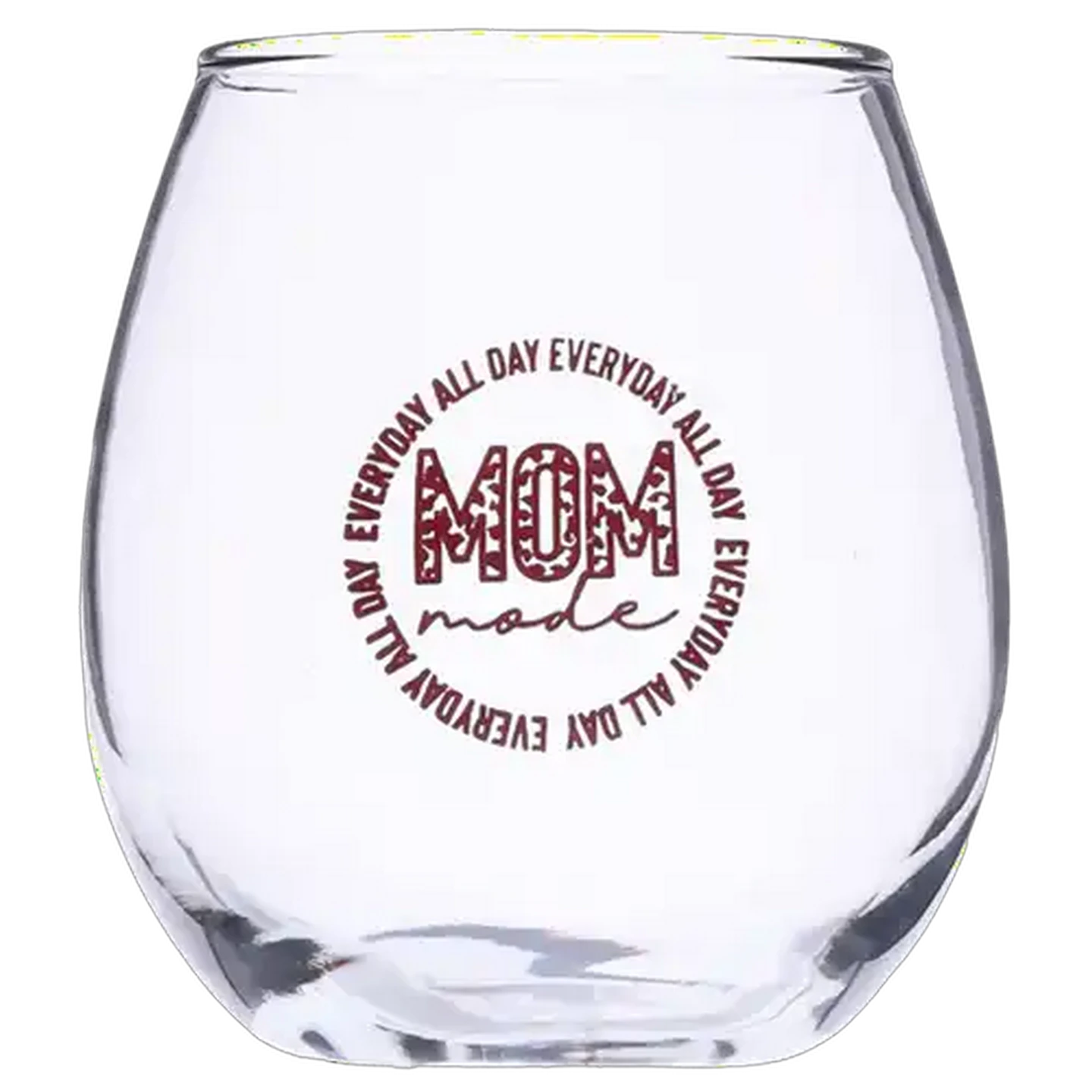 Image of Mother's Day Stemless Glass 1s (Print May Vary)