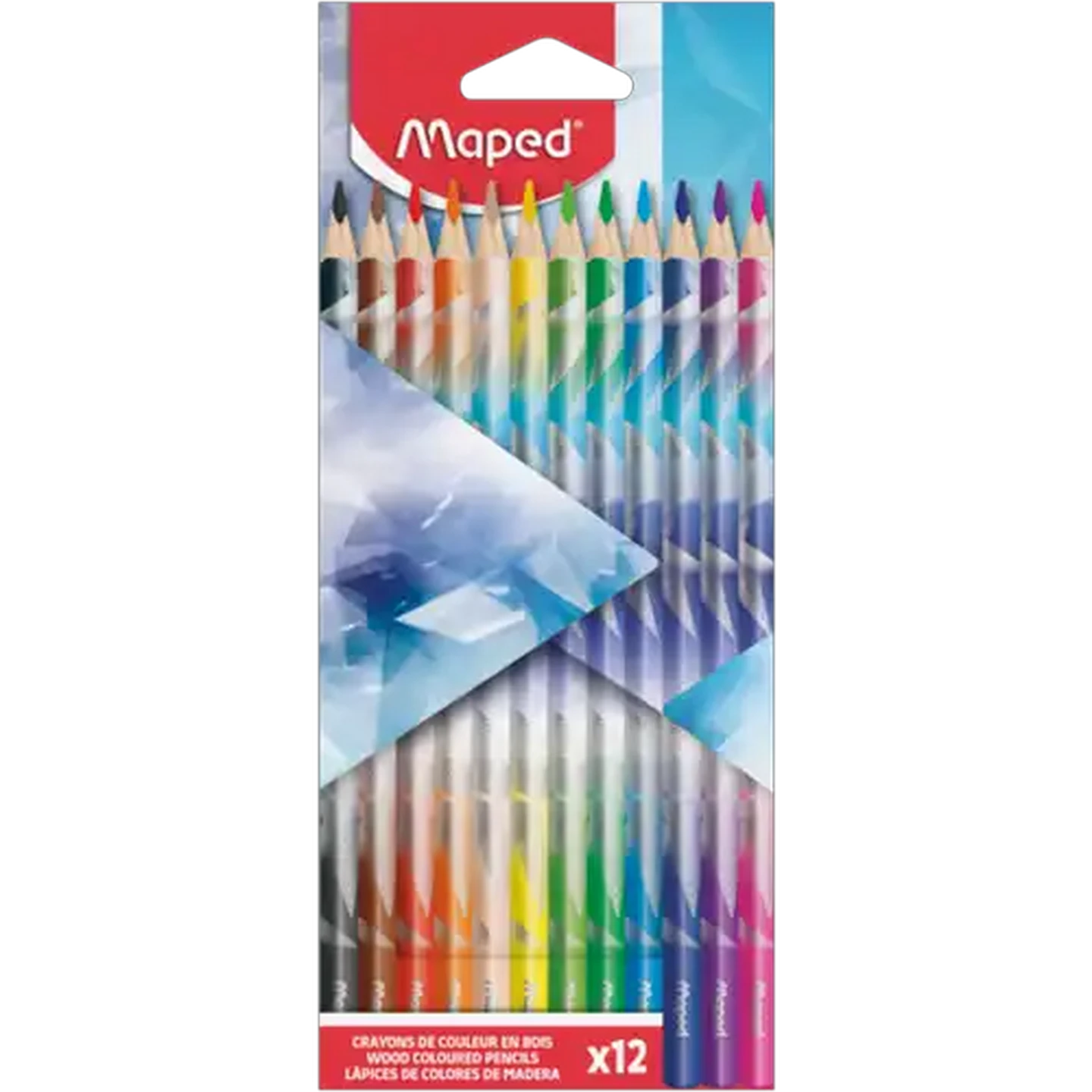 Image of Maped Arctic Wood Coloured Pencils 12-Pack