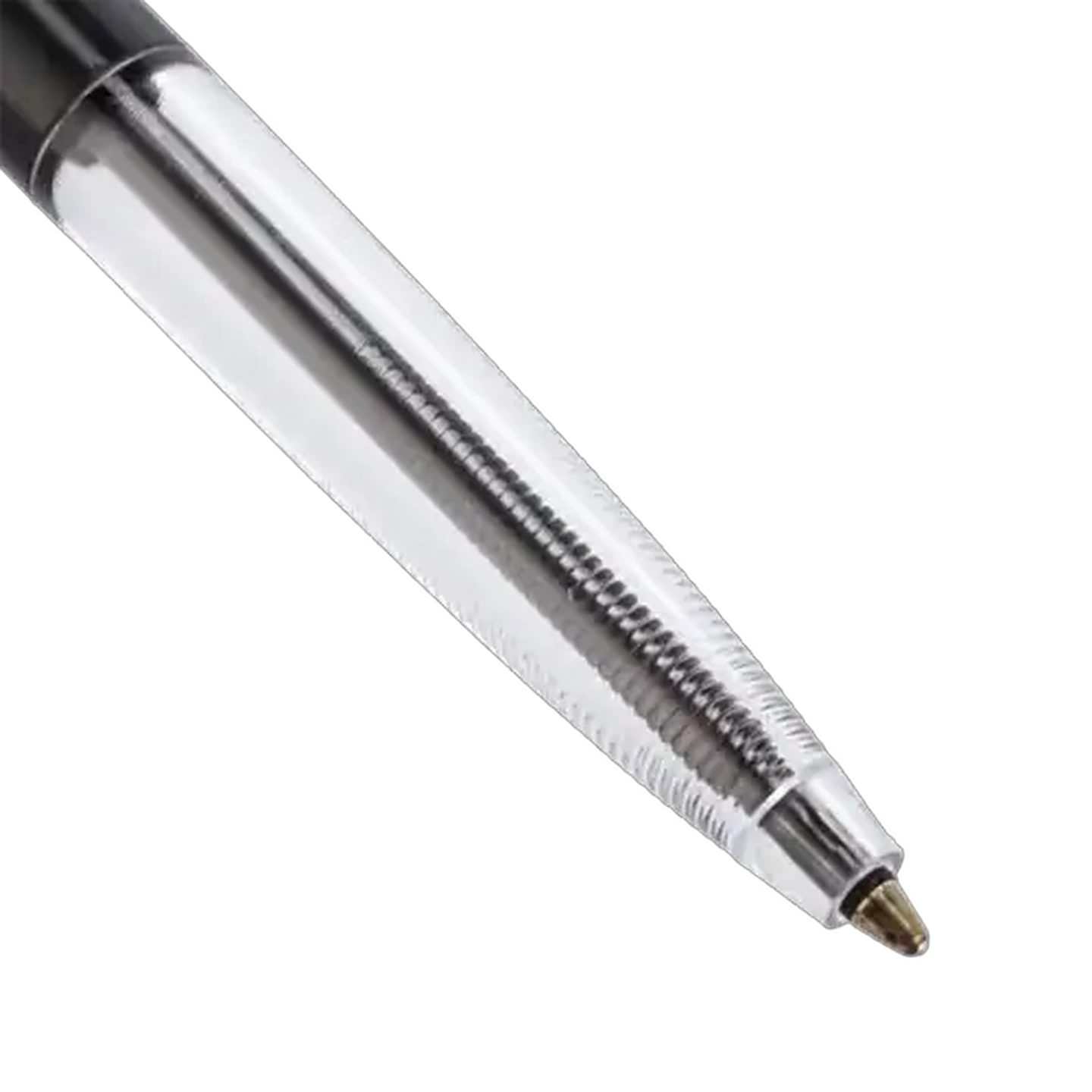 Image of BIC Clic Black Retractable Medium Ball Pen 7-Pack