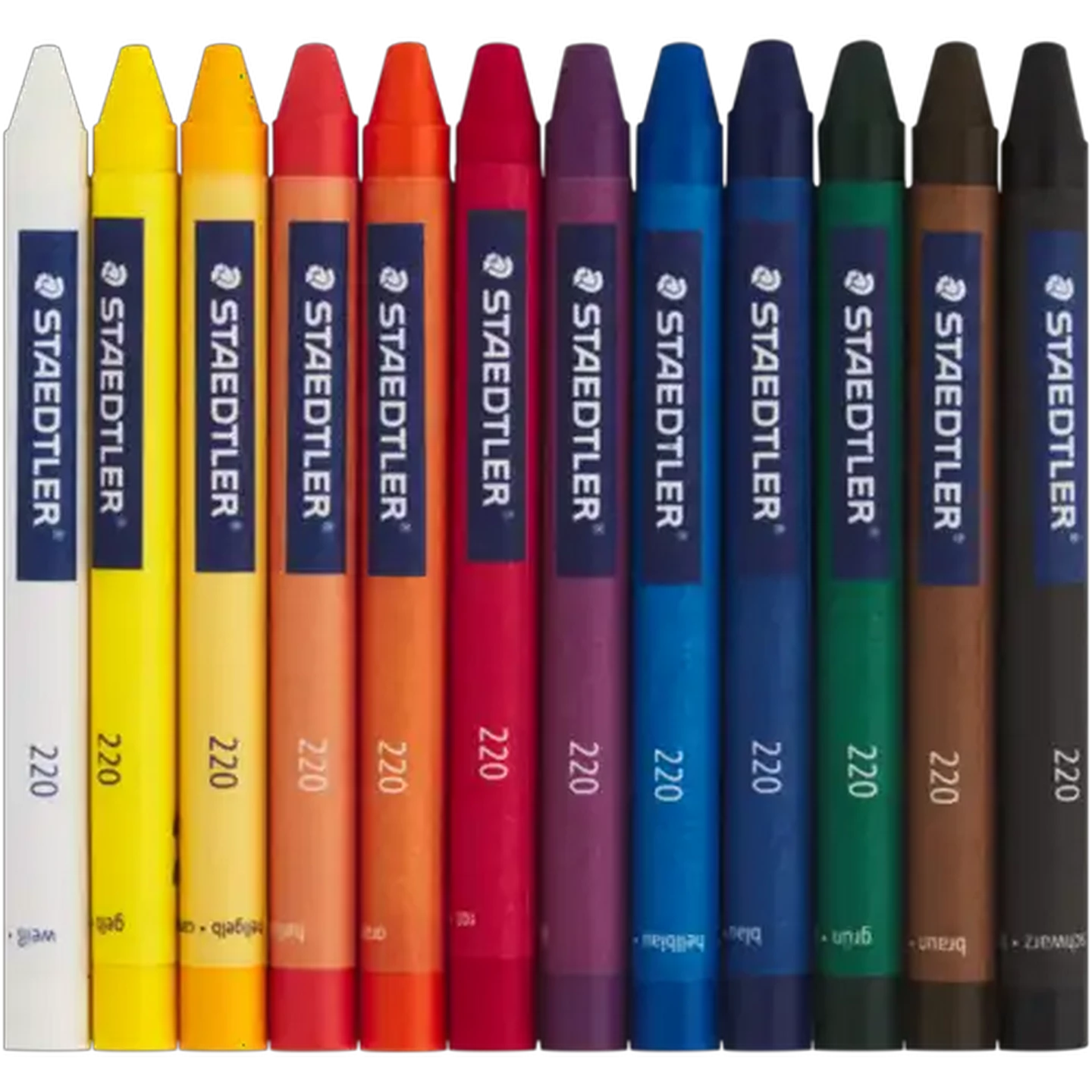 Image of Staedtler Wax Crayons 12-Pack