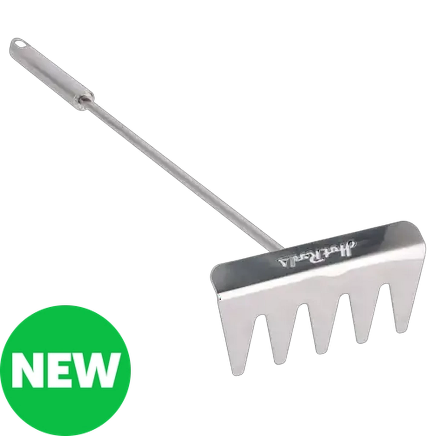 Image of HotRods Silver Stainless Steel Braai Coal Rake
