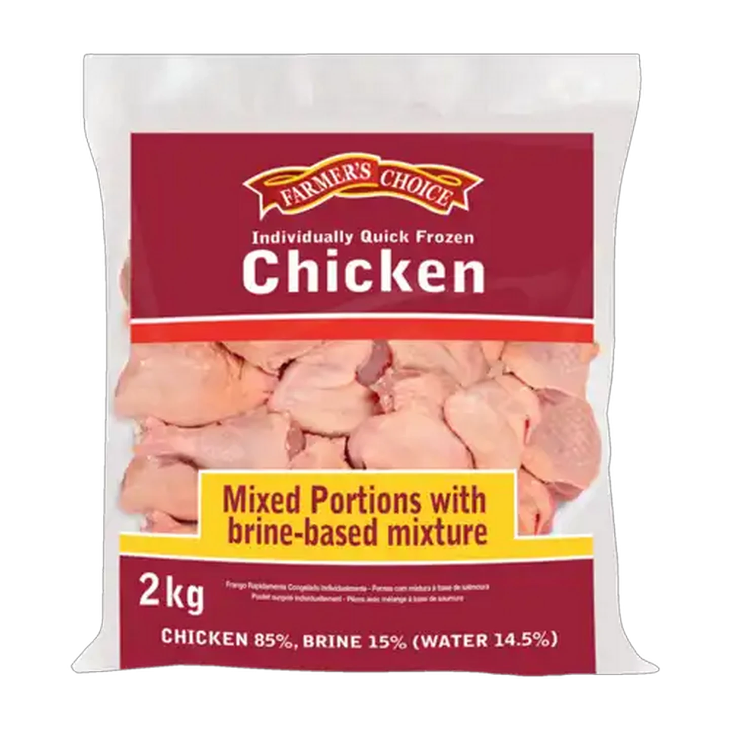 Image of Farmer's Choice Individually Quick Frozen Mixed Chicken Portions 2kg