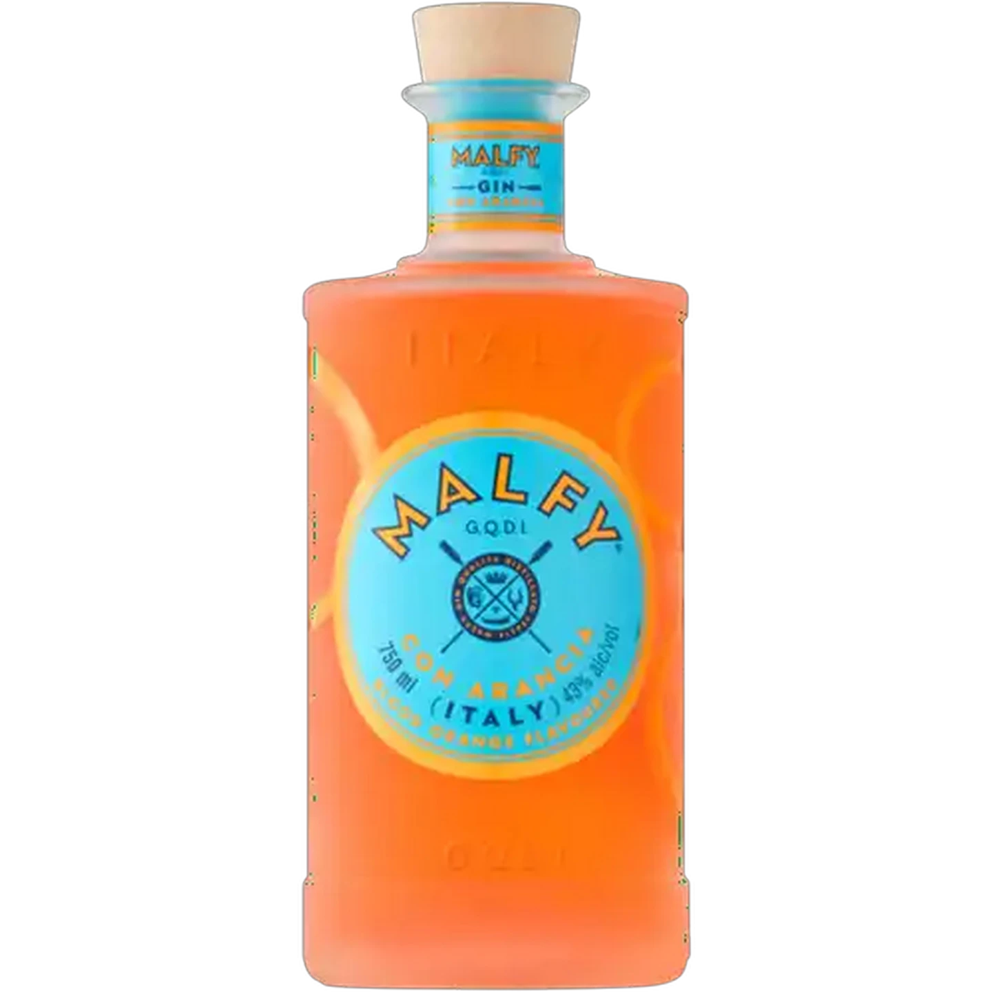 Image of Malfy Con Arancia Blood Orange Flavoured Gin Bottle 750ml