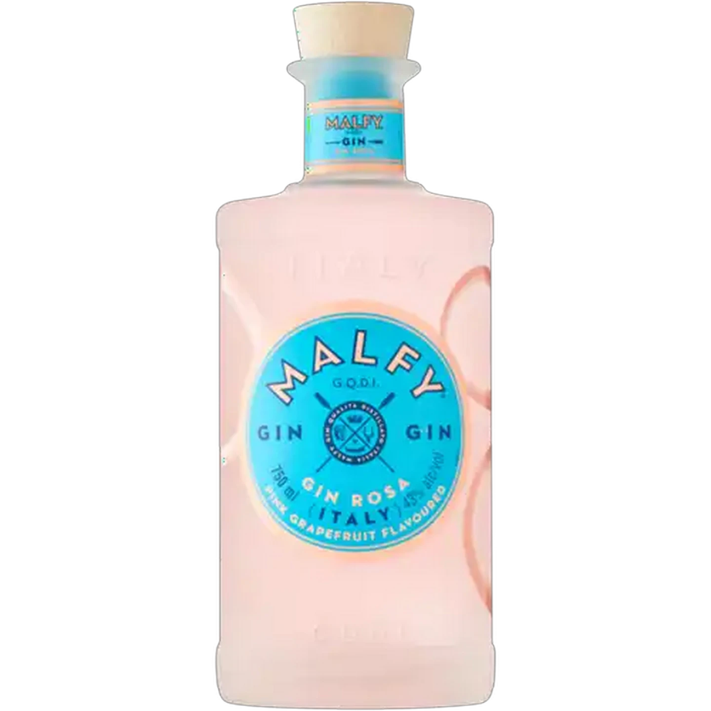 Image of Malfy Gin Rosa Gin Pink Grapefruit Flavoured Bottle 750ml