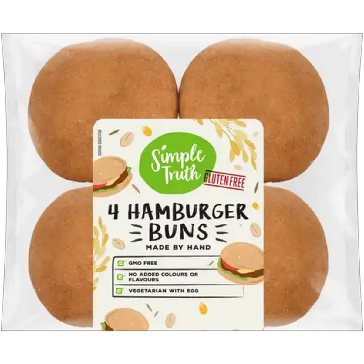 Checkers Sixty60 | Simple Truth Gluten Free Hamburger Buns 4-Pack