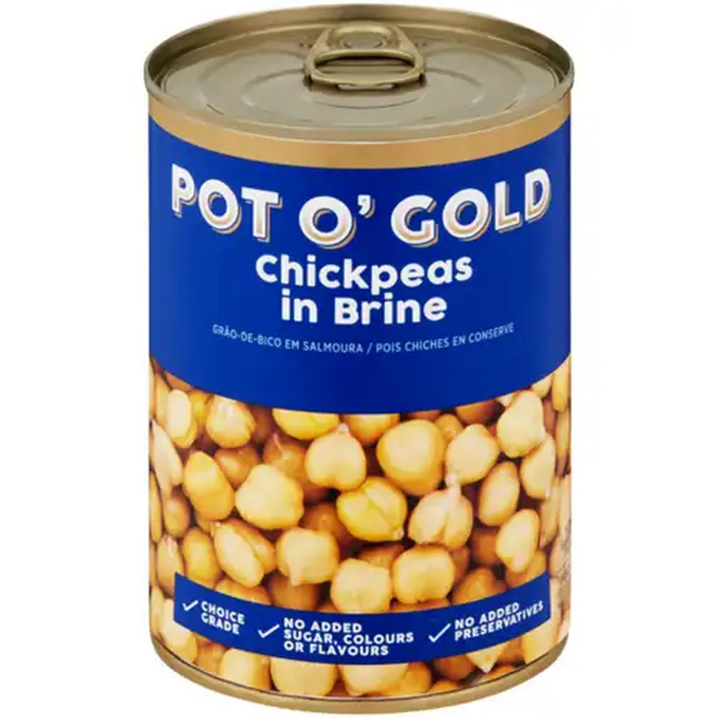 Image of Pot O' Gold Chickpeas in Brine 400g