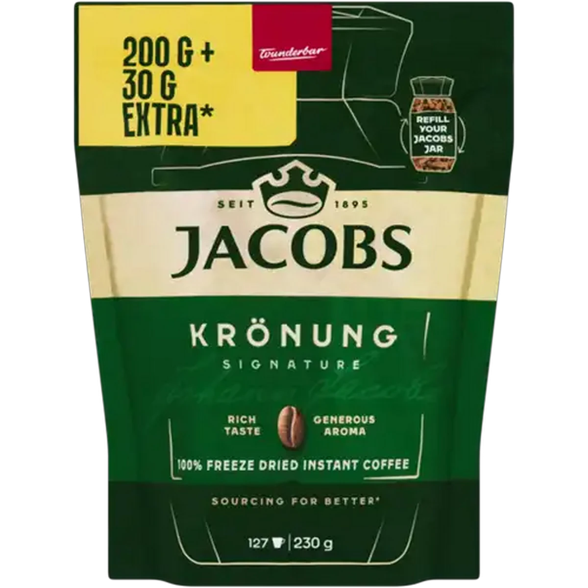 Shoprite ZA | Jacobs Krönung Freeze Dried Instant Coffee 230g