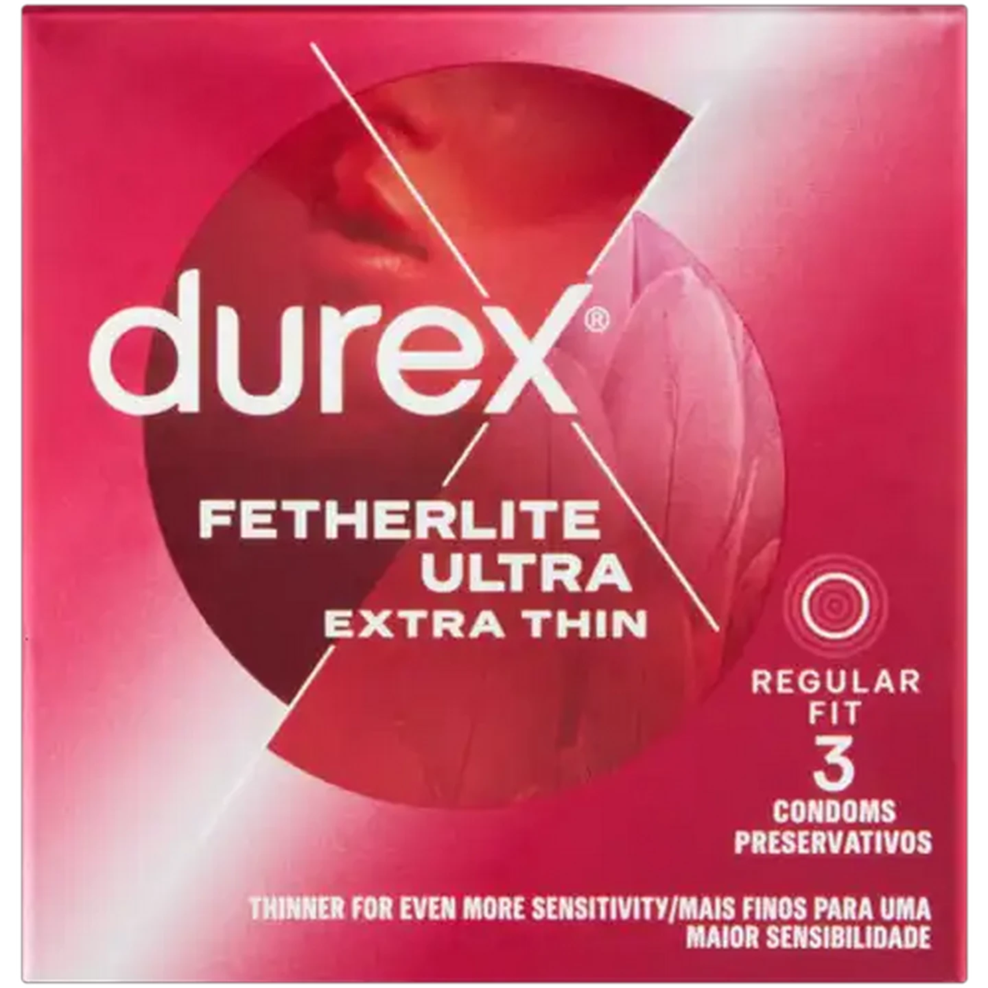 Image of Durex Fetherlite Ultra Condoms 3 Pack