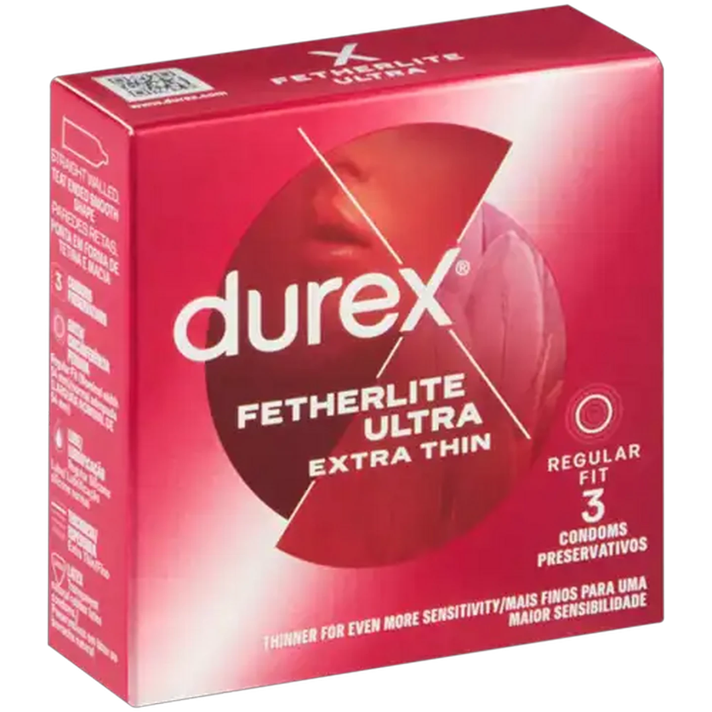 Image of Durex Fetherlite Ultra Condoms 3 Pack