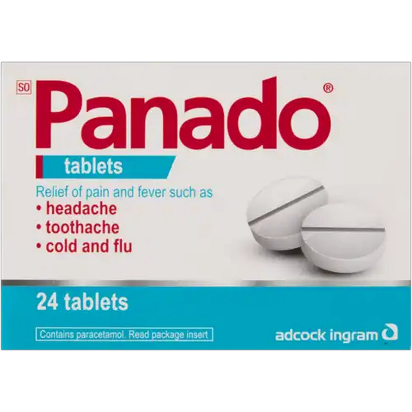 Image of Panado Pain Relief Tablets 24 Pack