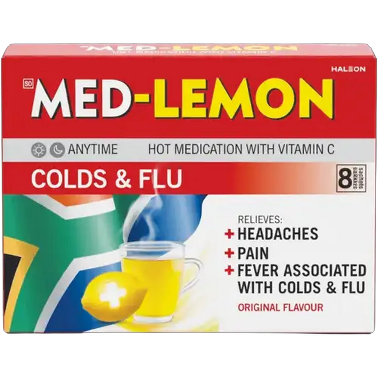 Image of Med-Lemon Original Flavour Hot Medication 8 Pack