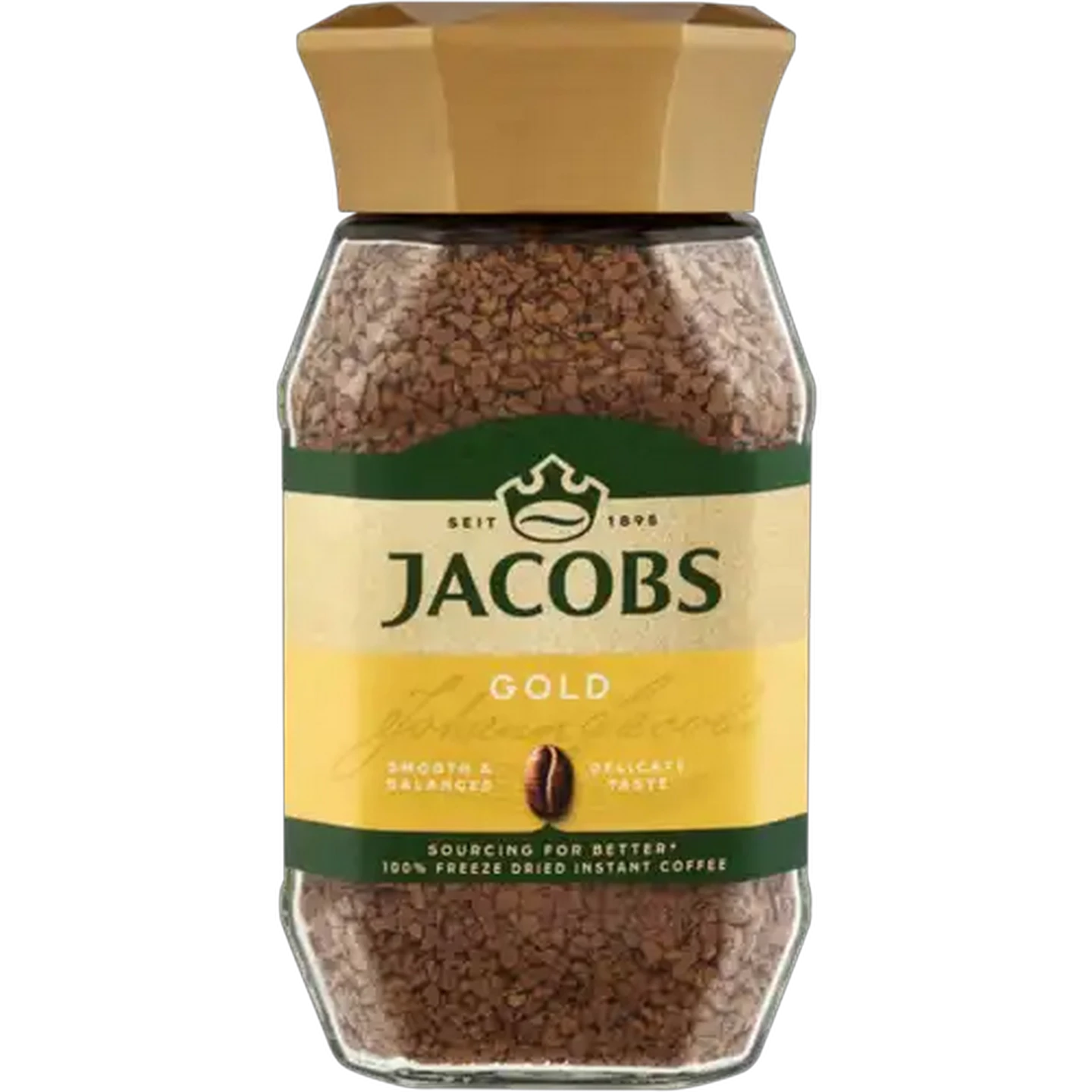 Image of Jacobs Gold Freeze Dried Instant Coffee 200g