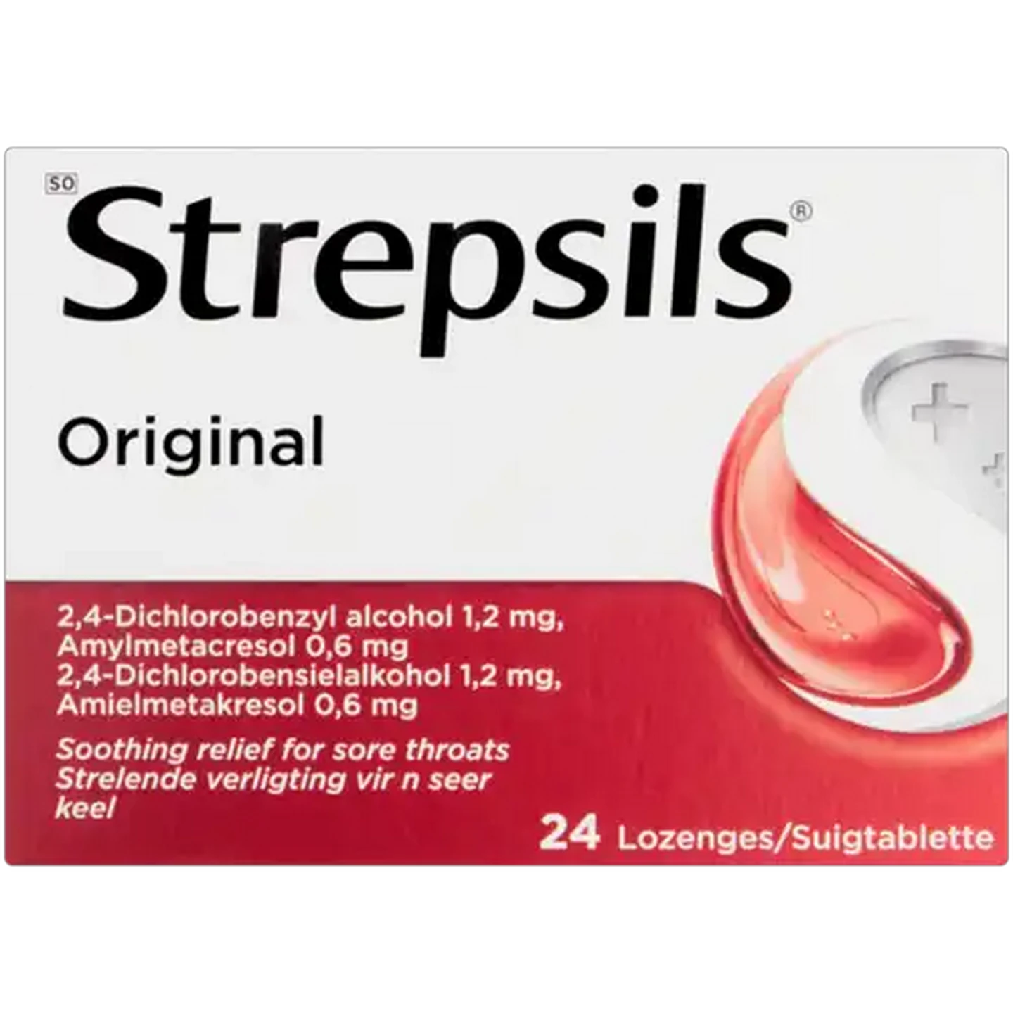 Image of Strepsils Original Lozenges 24 Pack