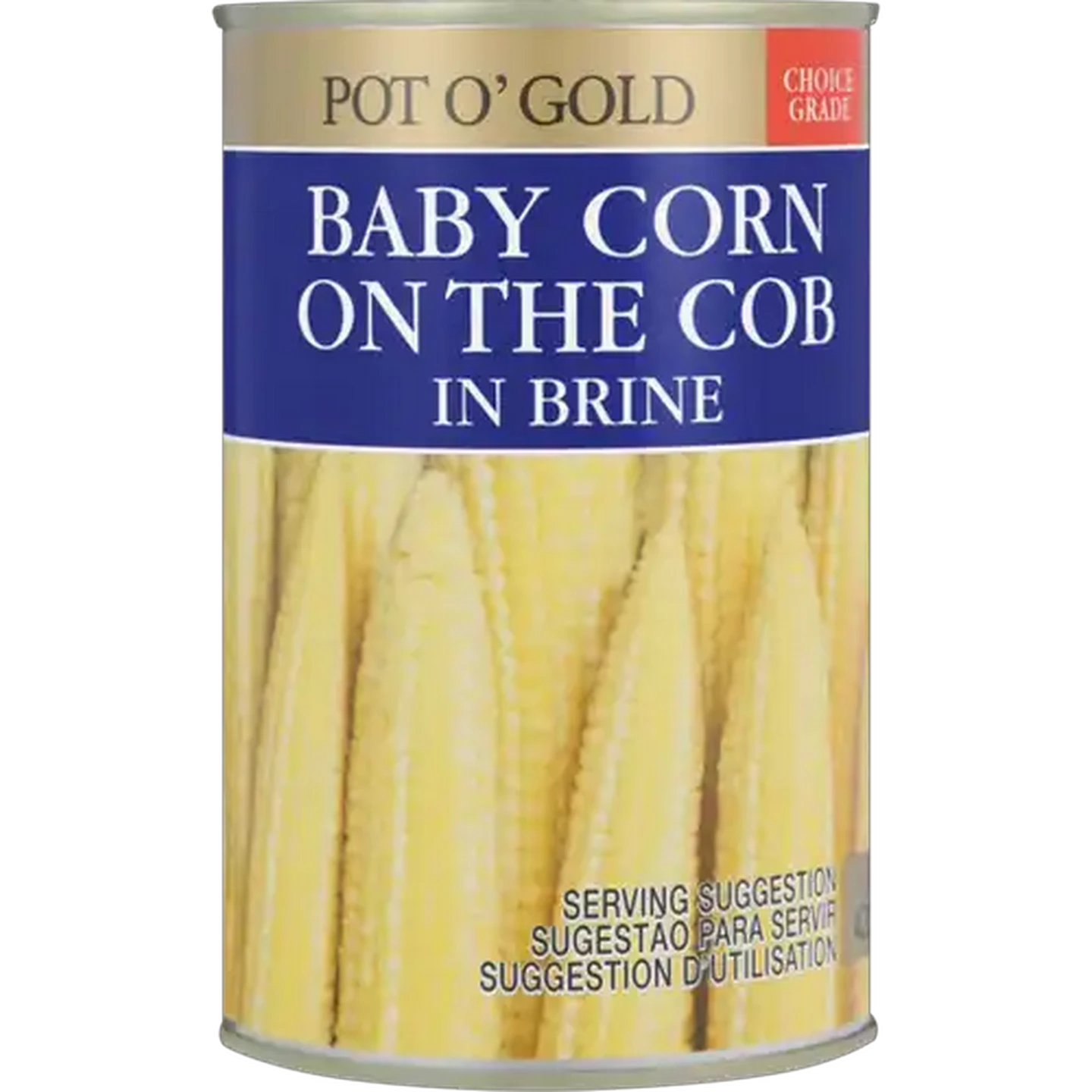 Image of Pot O' Gold Baby Corn In Brine Can 425g