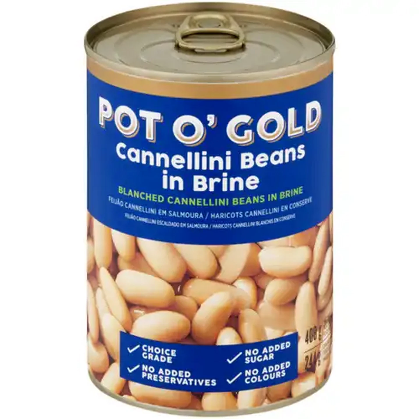 Image of Pot O' Gold Cannellini Beans in Brine 400g