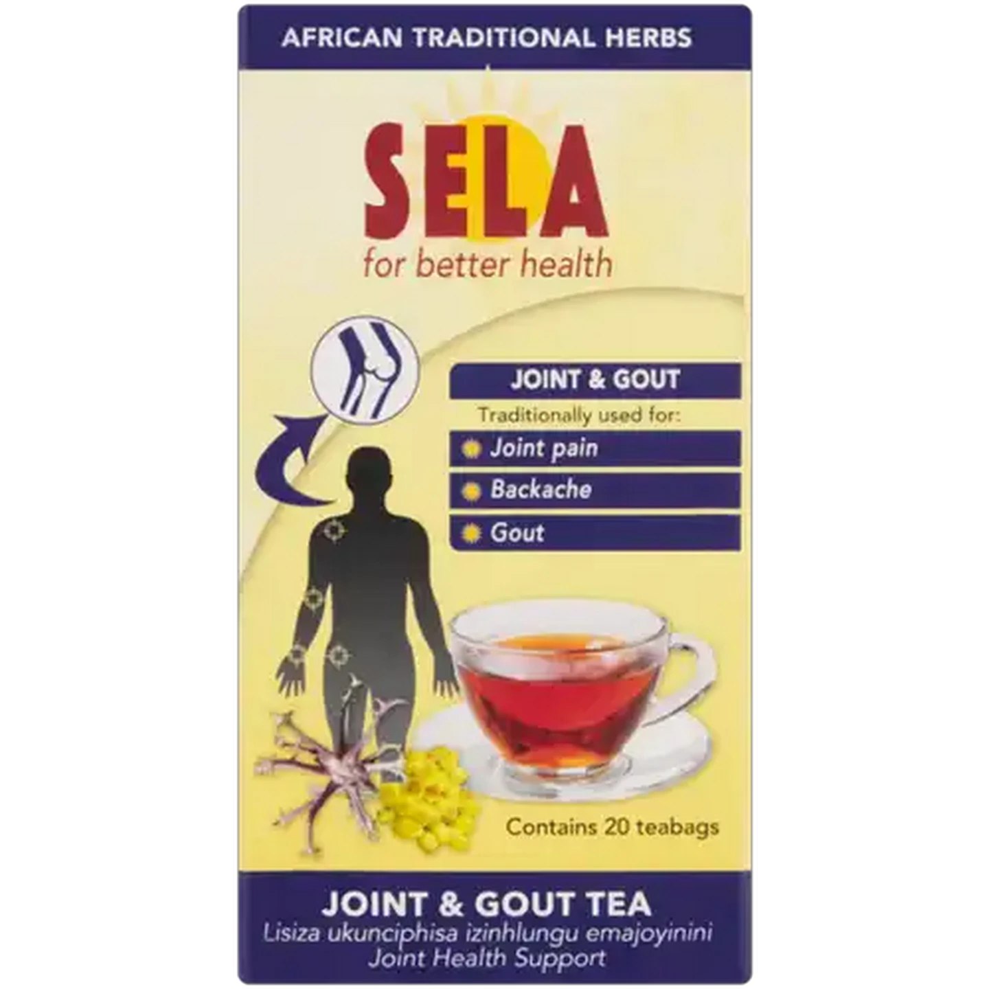 Image of Sela Joint Health Support Teabags 20 Pack