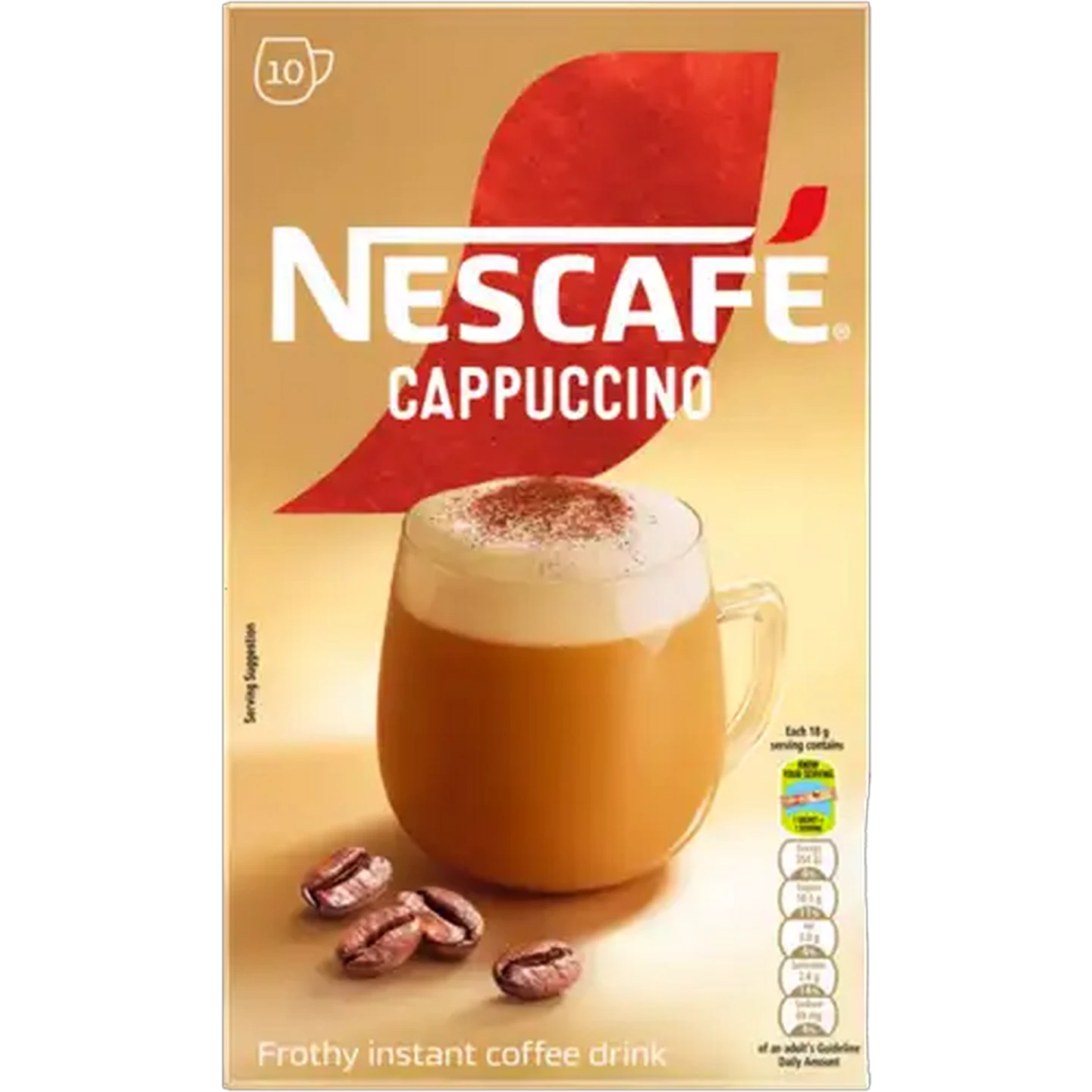 Image of NESCAFÉ Original Cappuccino Sticks 10 x 18g