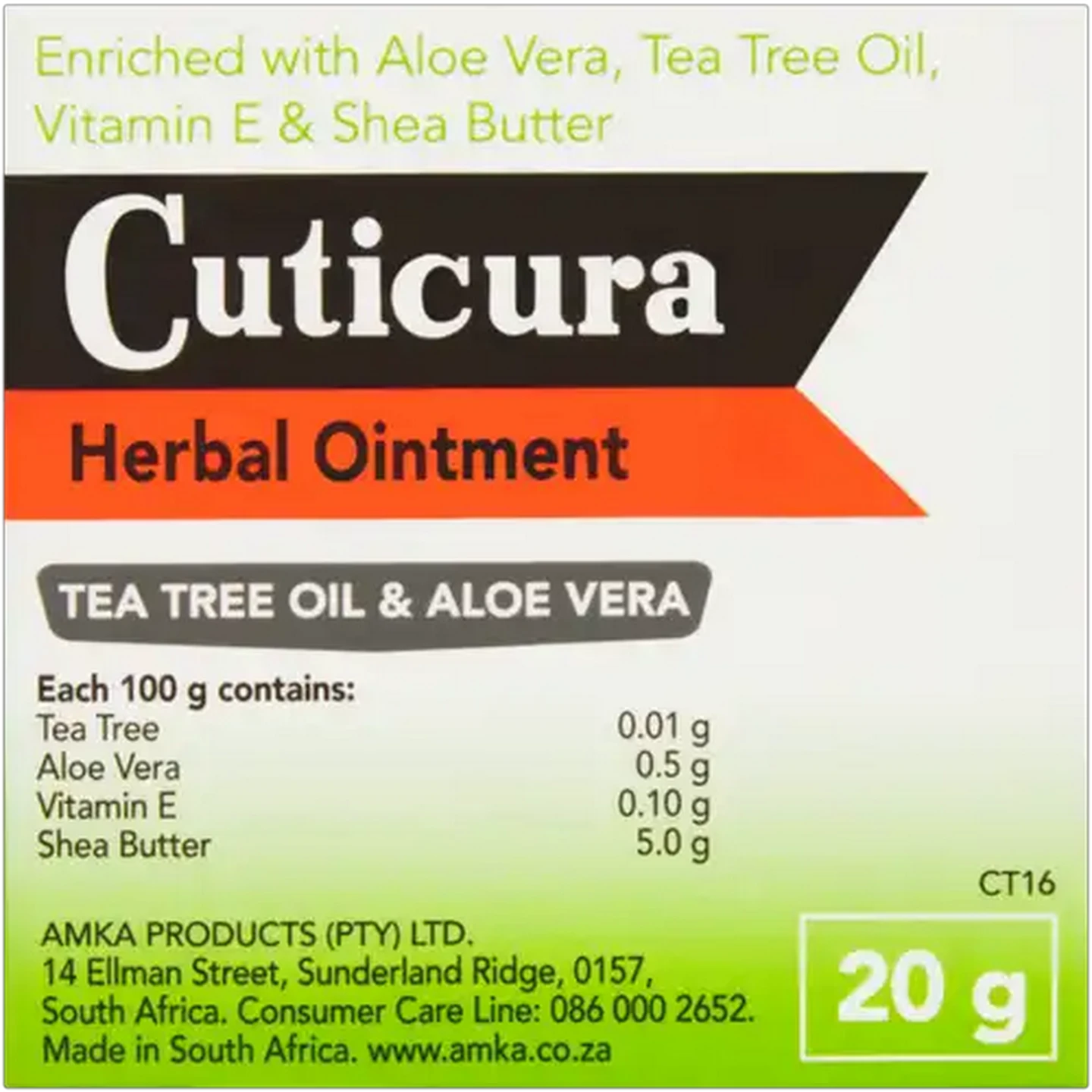 Image of Cuticura Herbal Ointment 20g