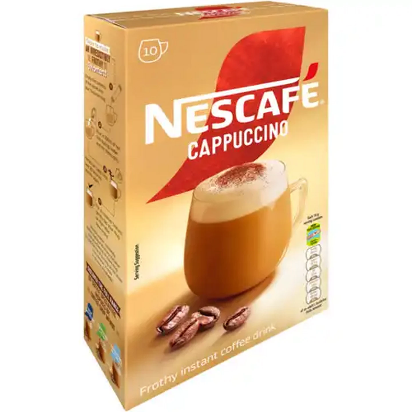 Image of NESCAFÉ Original Cappuccino Sticks 10 x 18g