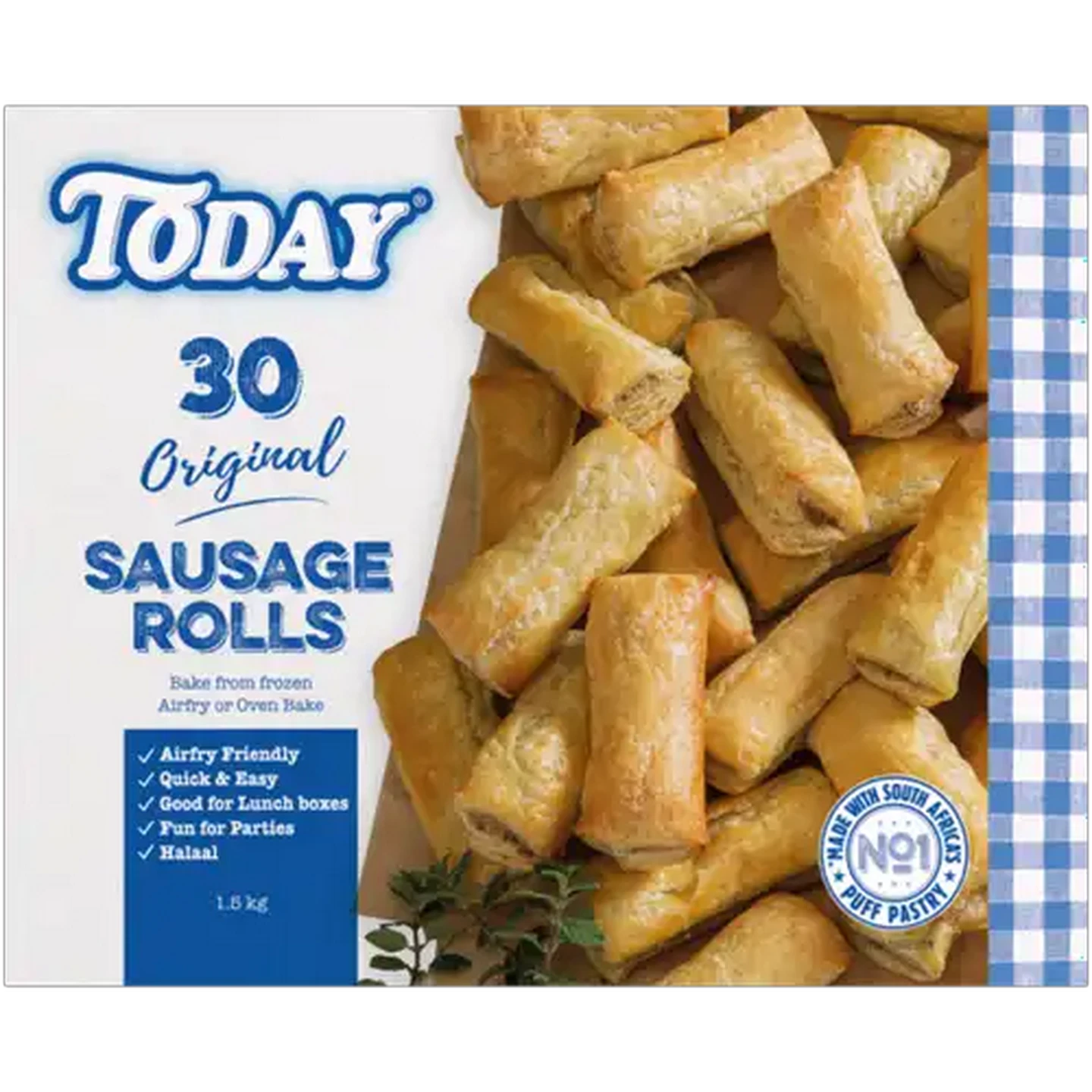Image of Today Frozen Sausage Rolls 30 Pack