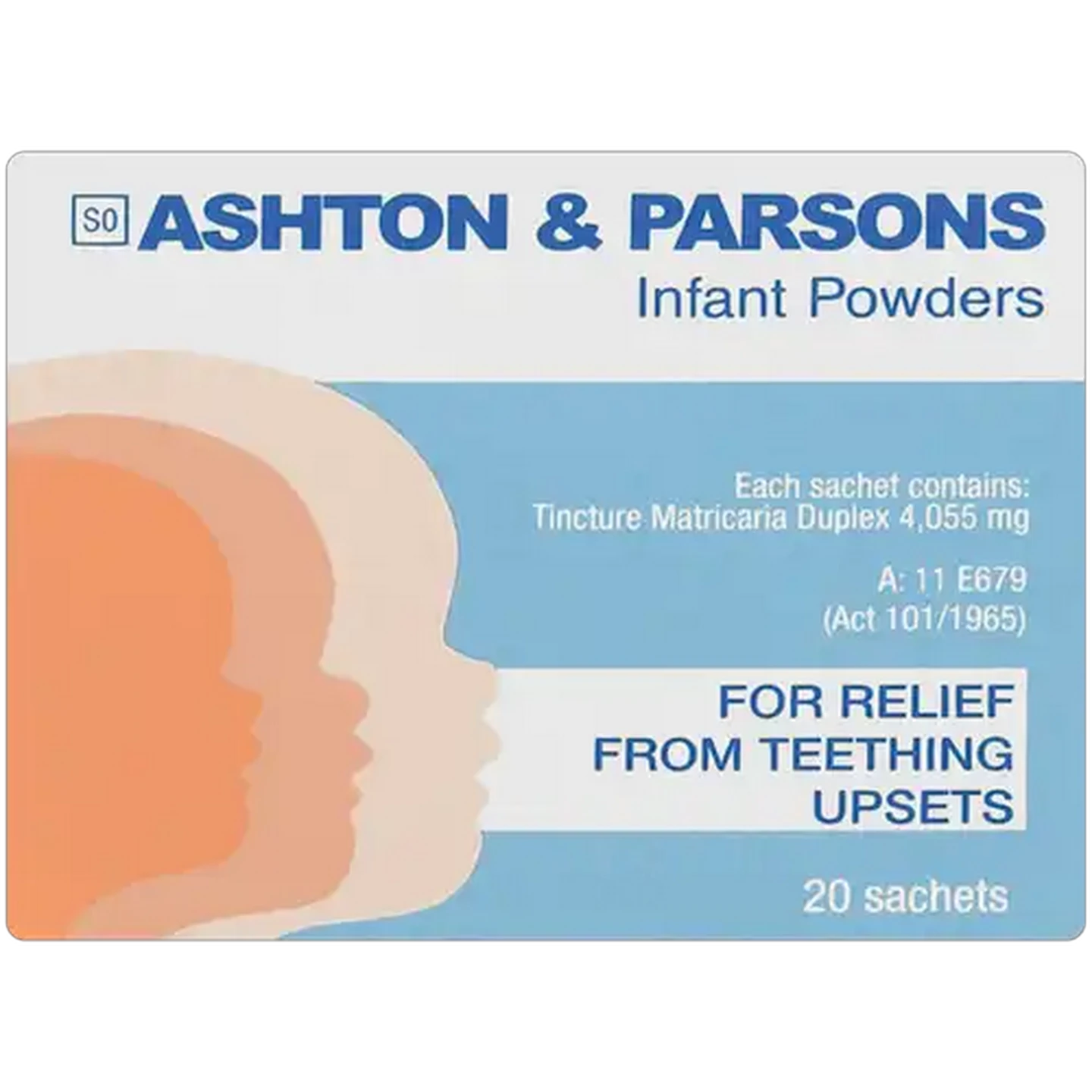 Image of Ashton & Parsons Teething Powders 20 Pack