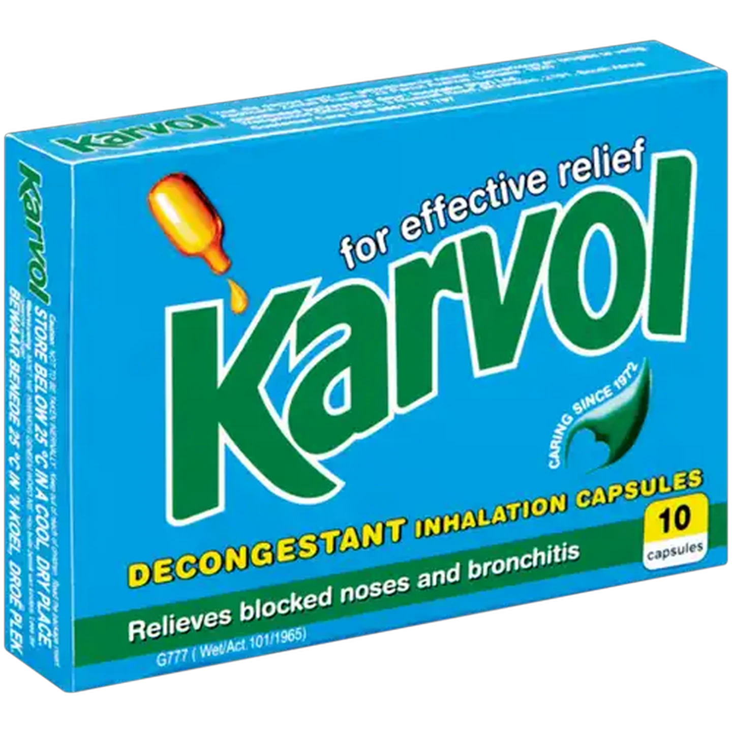 Image of Karvol Decongestant Inhalation Capsules 10 Pack