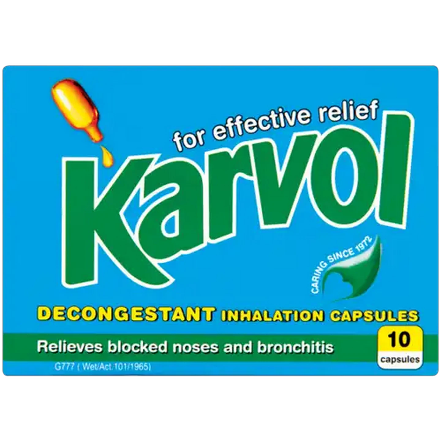 Image of Karvol Decongestant Inhalation Capsules 10 Pack