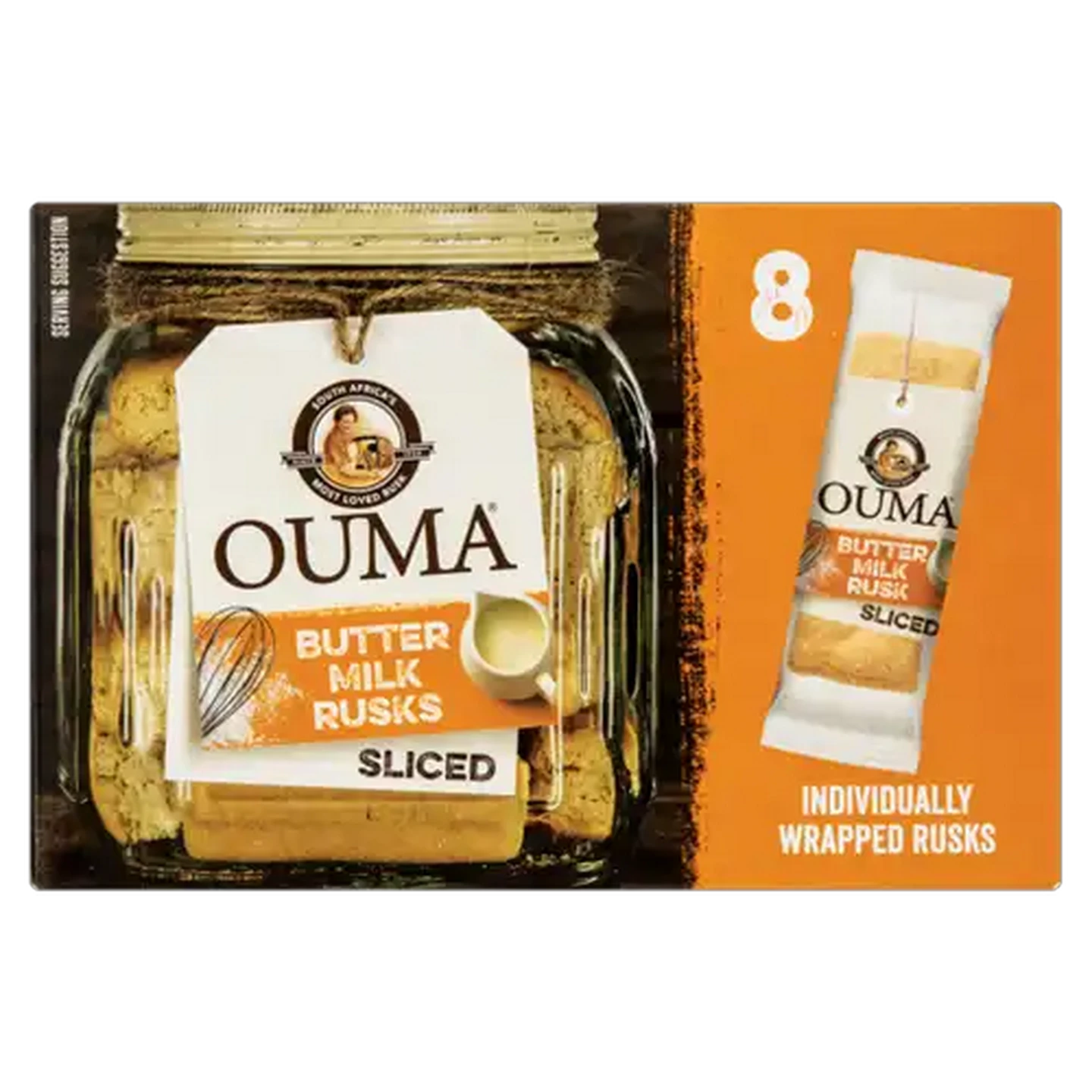 Image of Ouma Sliced Buttermilk Rusks 8 x 30g