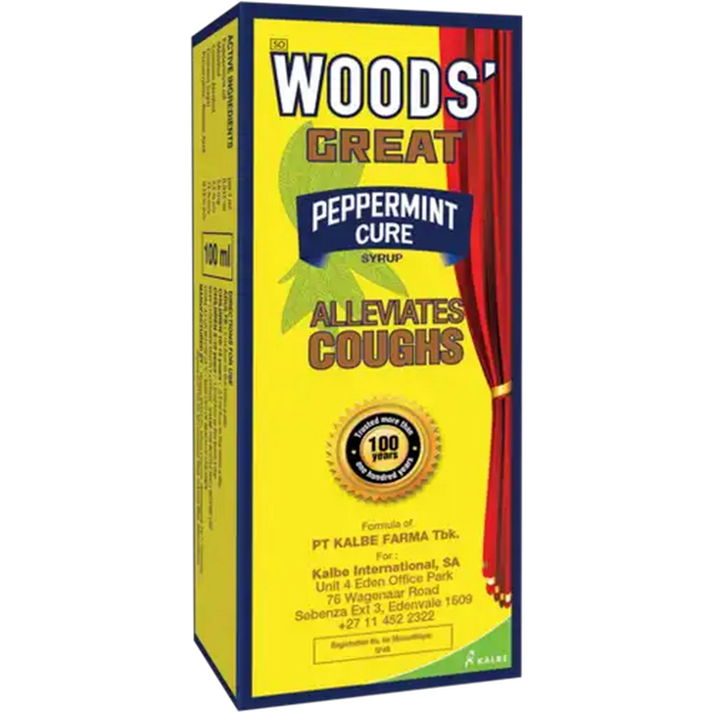Image of WOODS' Great Peppermint Cure Cough Syrup 100ml