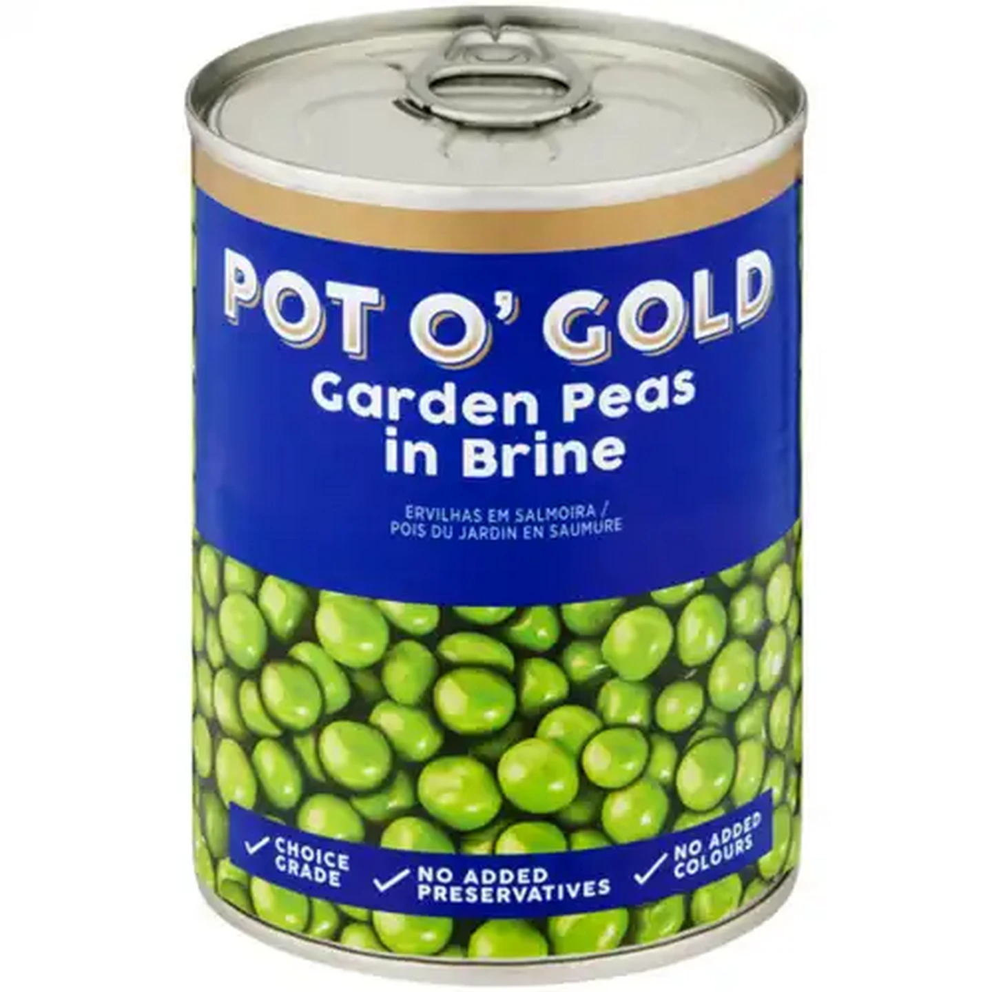 Image of Pot O' Gold Garden Peas in Brine 400g