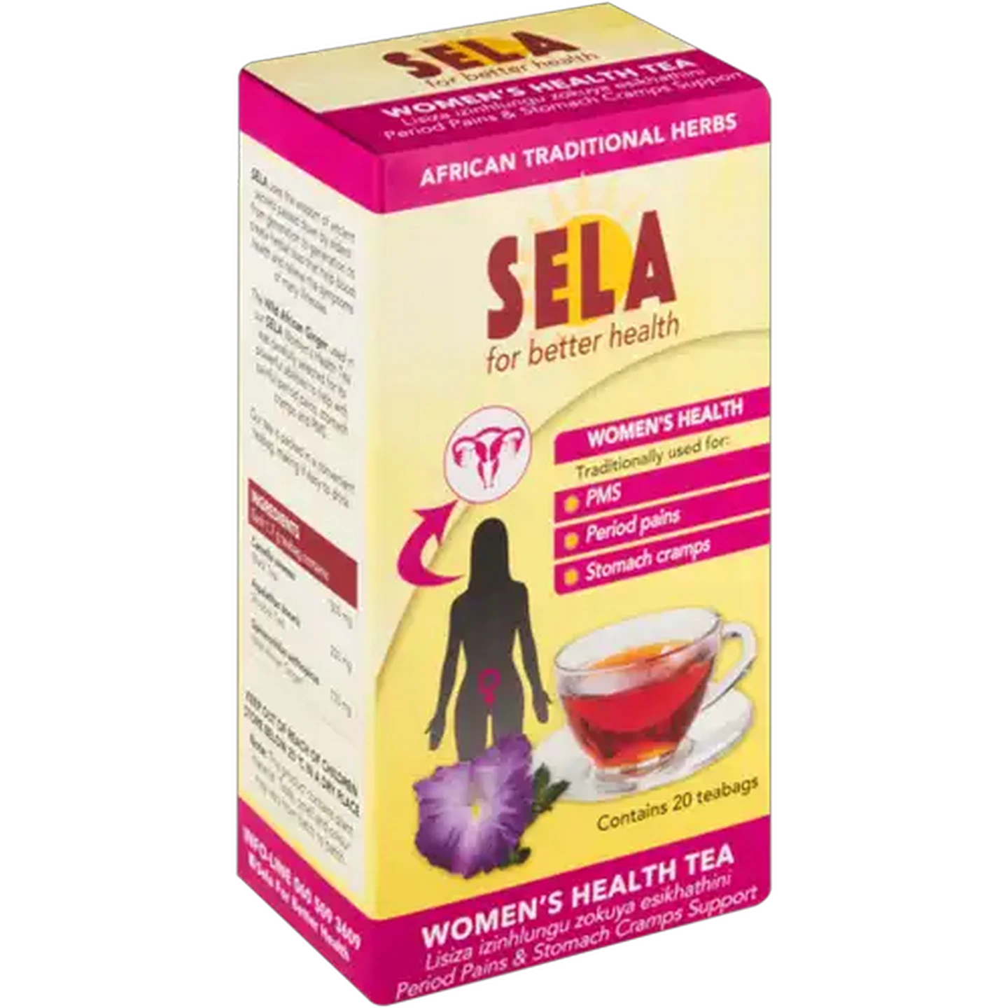 Image of Sela Womens Teabags 20 Pack