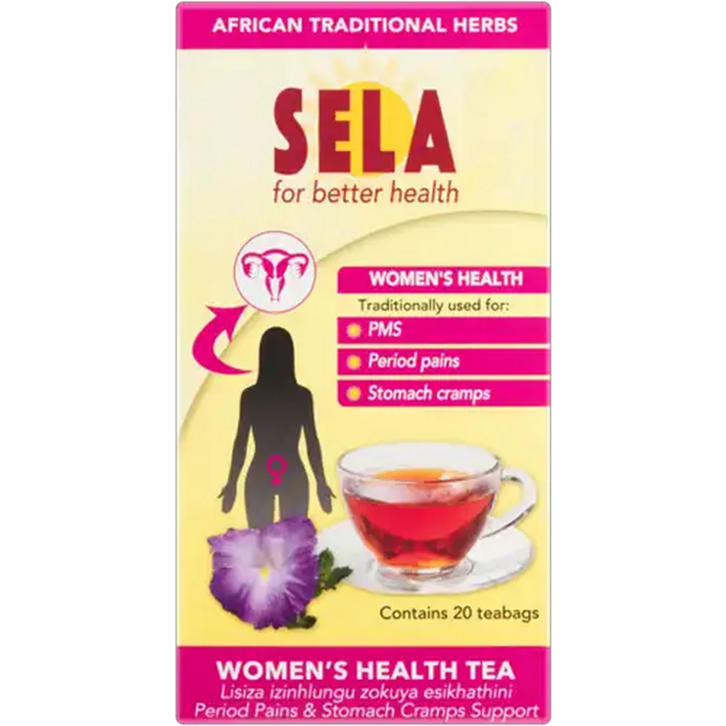 Image of Sela Womens Teabags 20 Pack