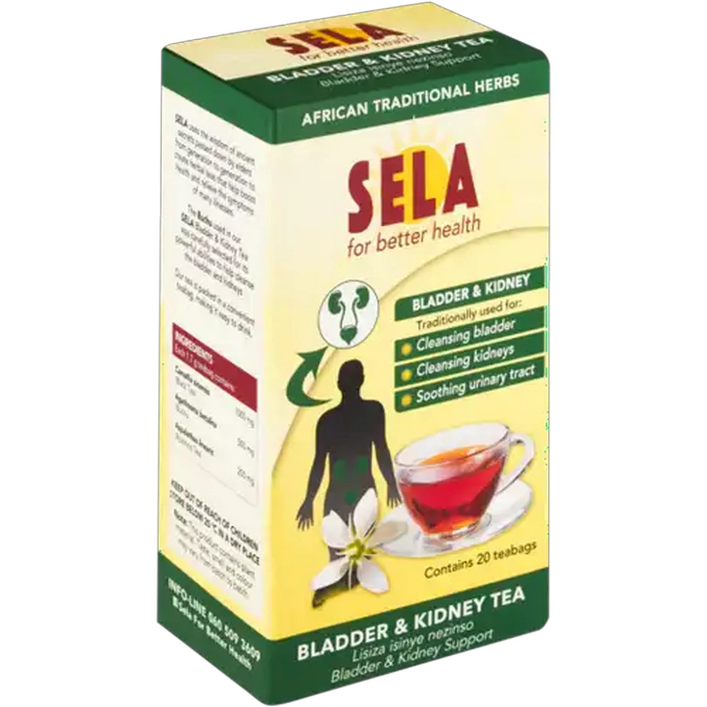Image of Sela Bladder & Kidney Tea 20 Pack