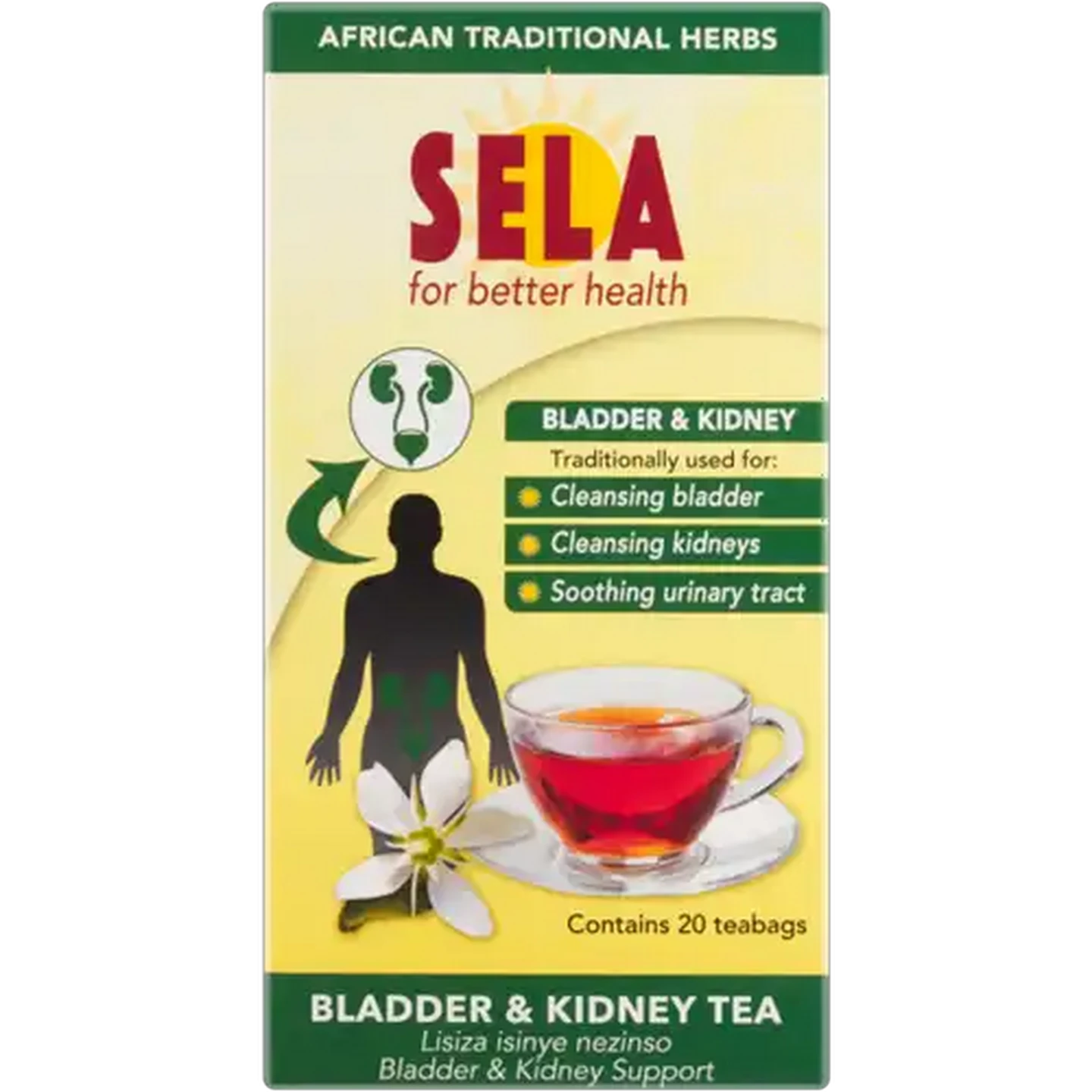 Image of Sela Bladder & Kidney Tea 20 Pack