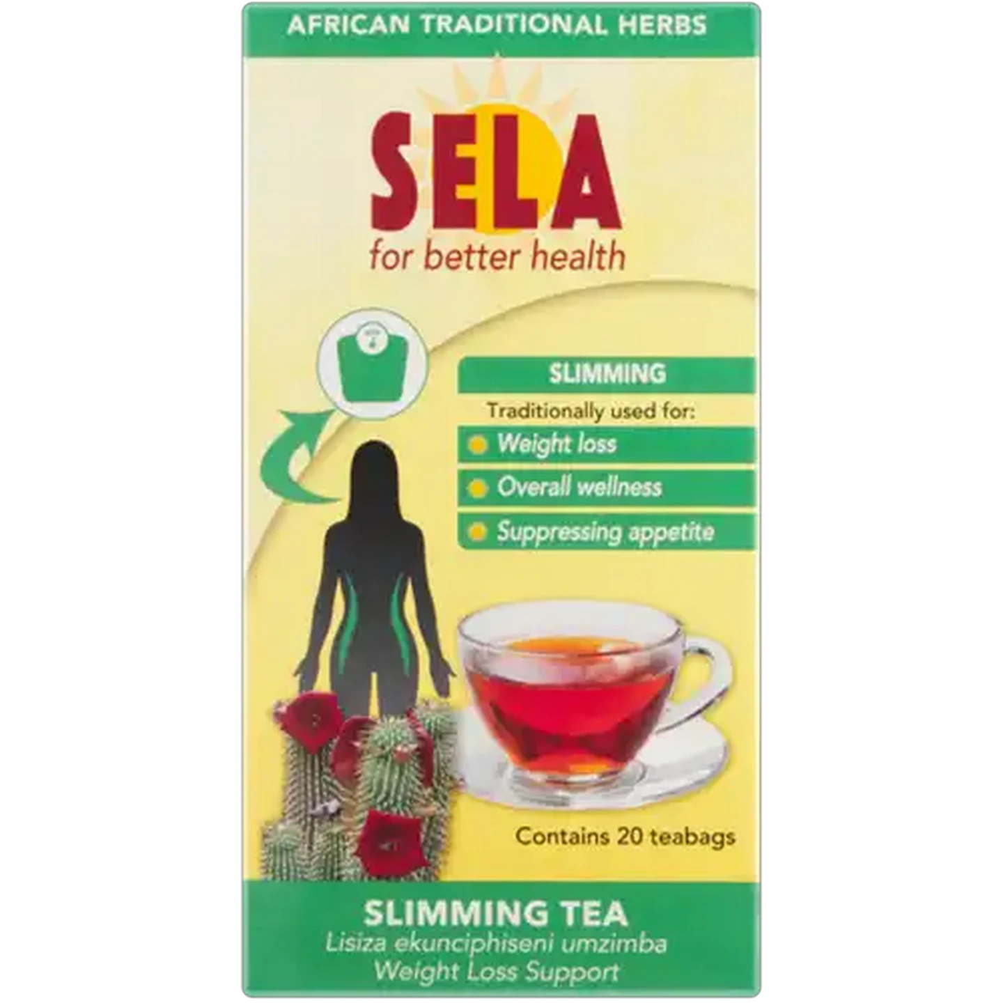 Image of Sela Slimming Tea Bags 20 Pack